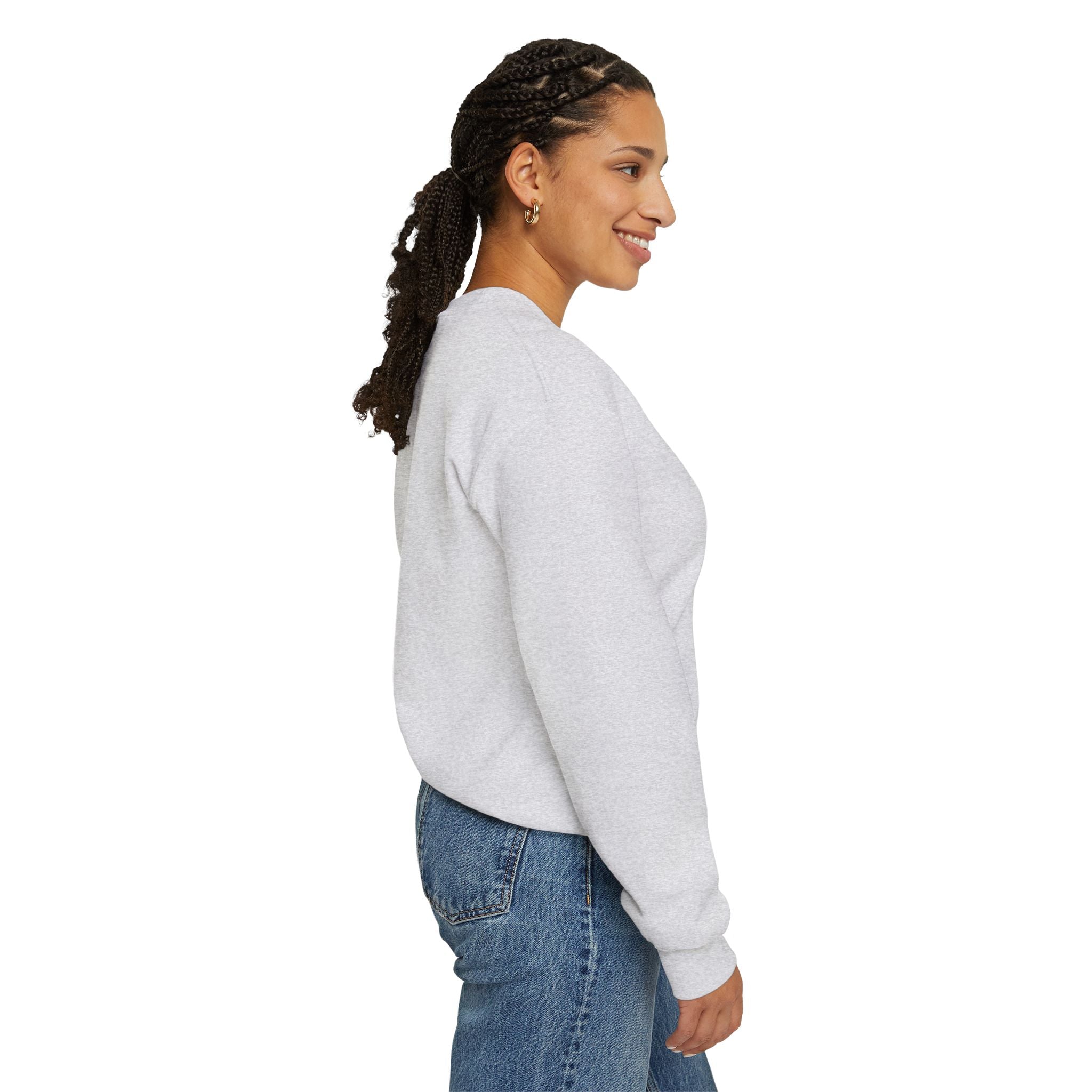 Hot Mama - Personalized Embroidery Crewneck Sweatshirt