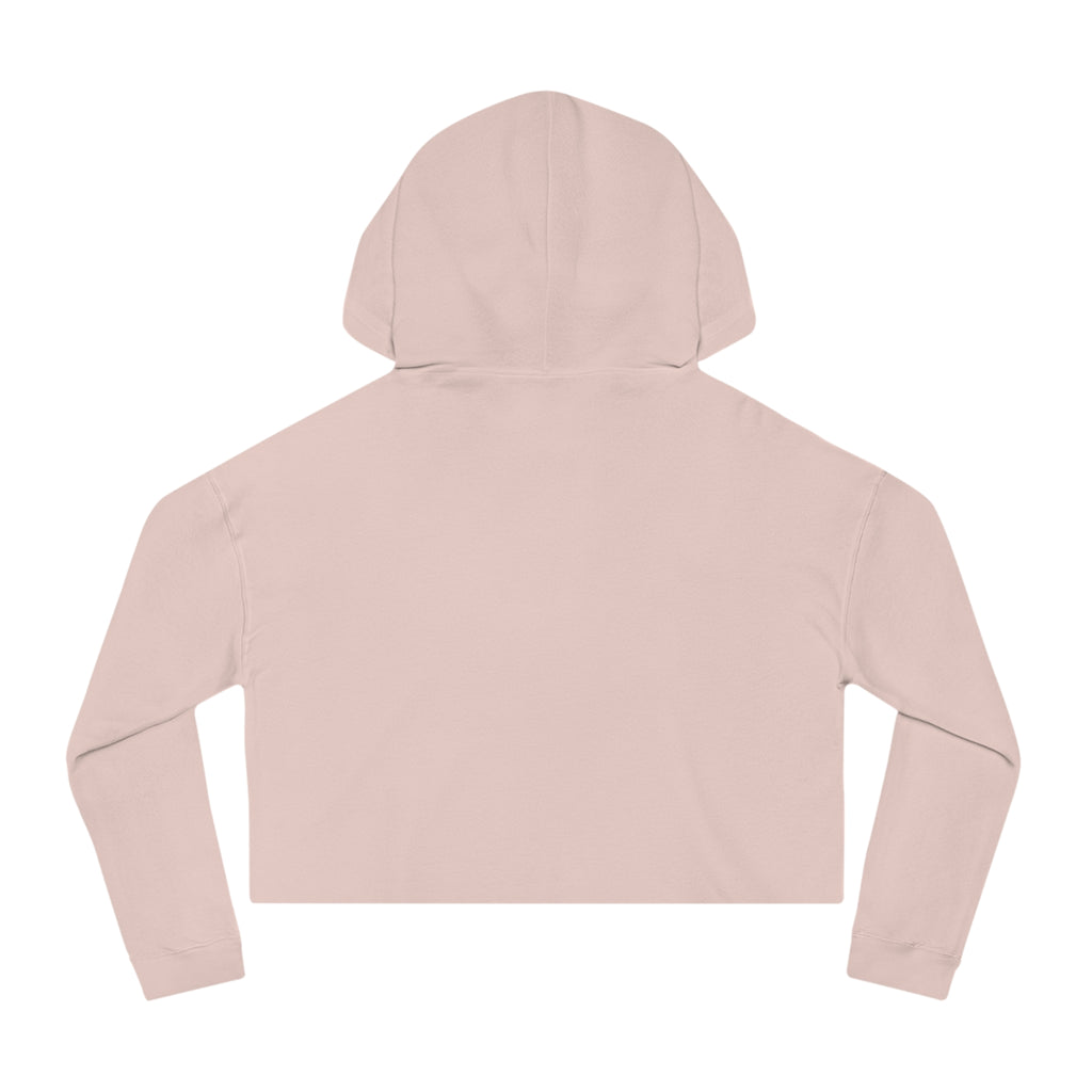 Zia Sun, Cow Print - Cropped Hoodie