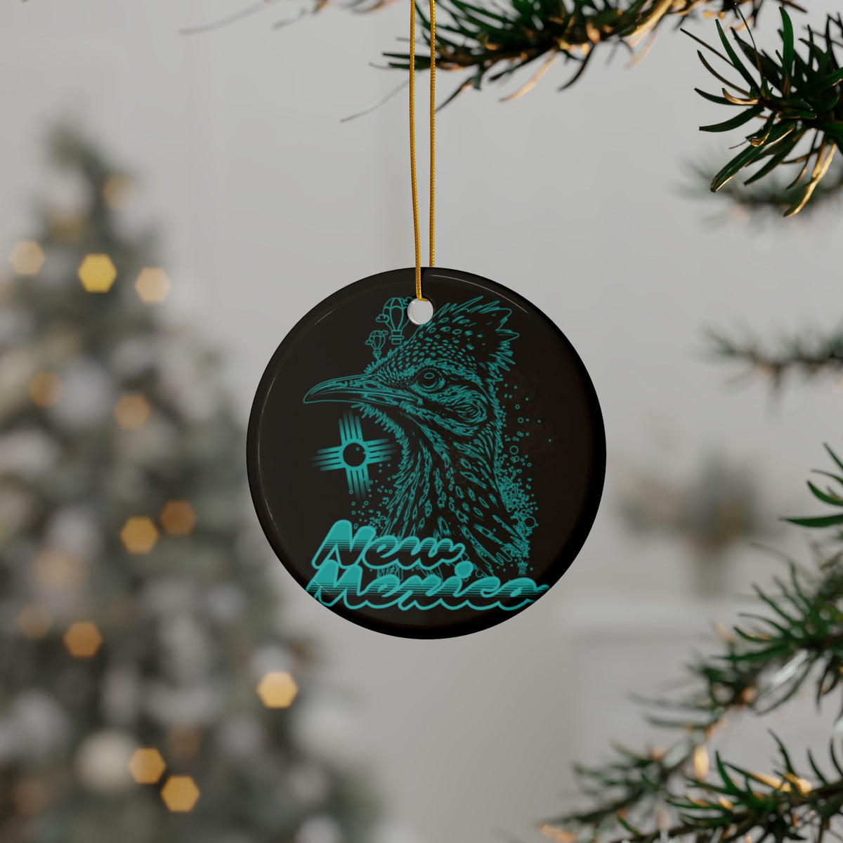 Ceramic Ornament - New Mexico Vibes