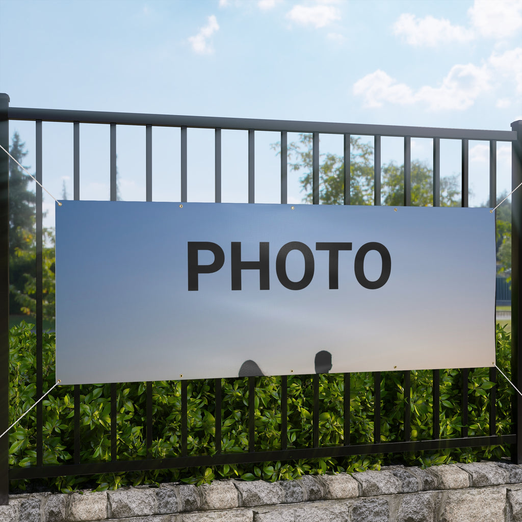 Custom Matte Banner — Personalized Outdoor/Indoor Vinyl Sign