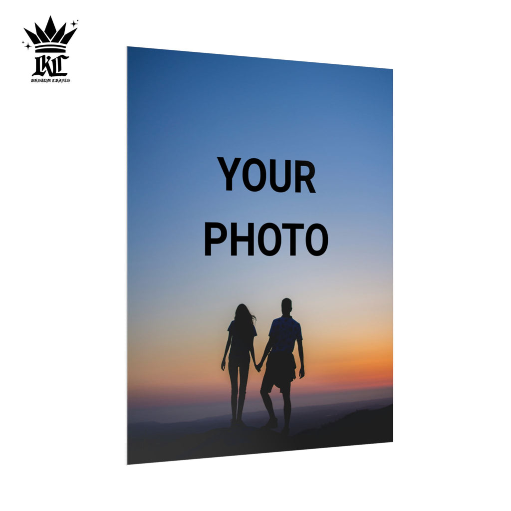 Custom Photo Poster — Rolled Print for Wall Art, Personalized Image