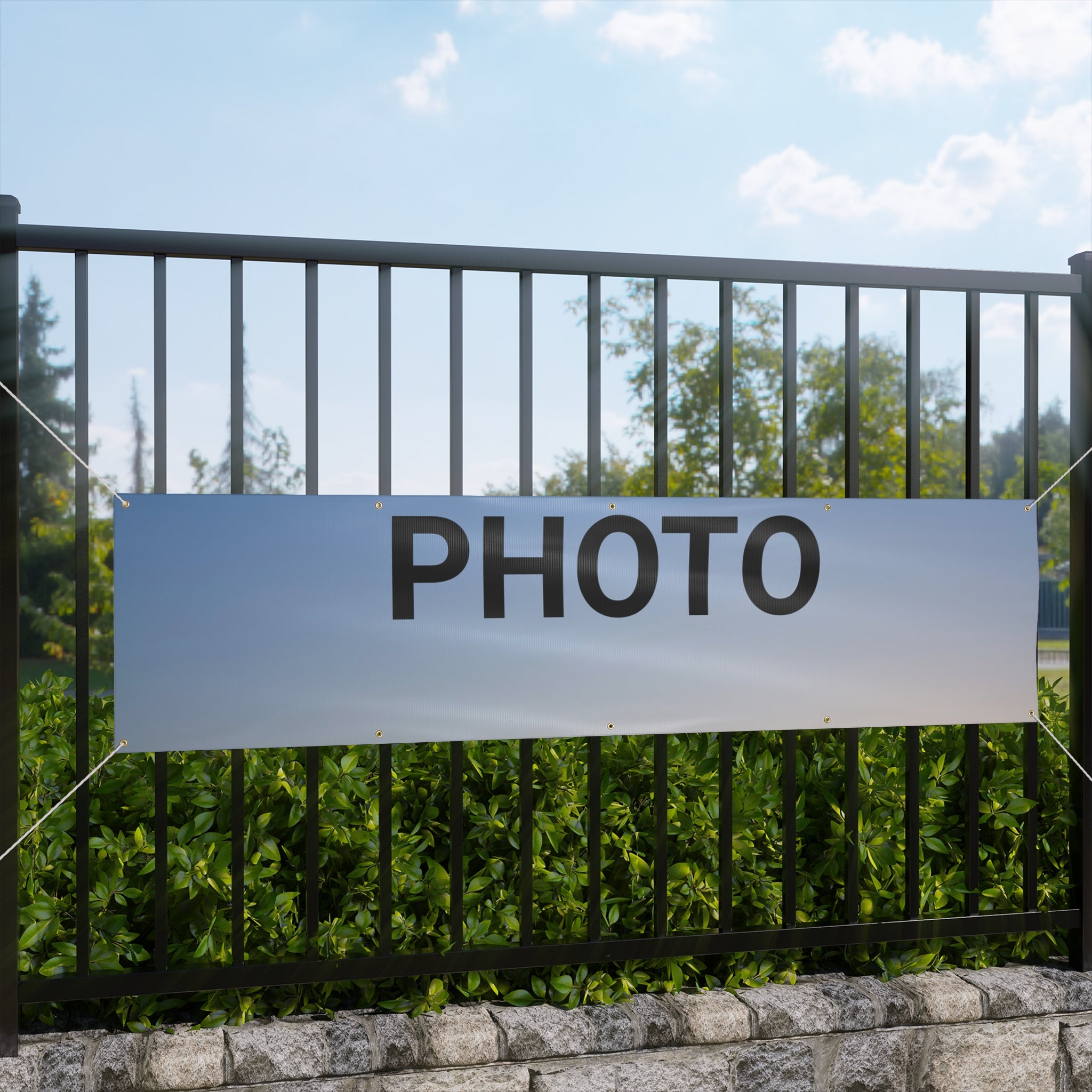 Custom Matte Banner — Personalized Outdoor/Indoor Vinyl Sign