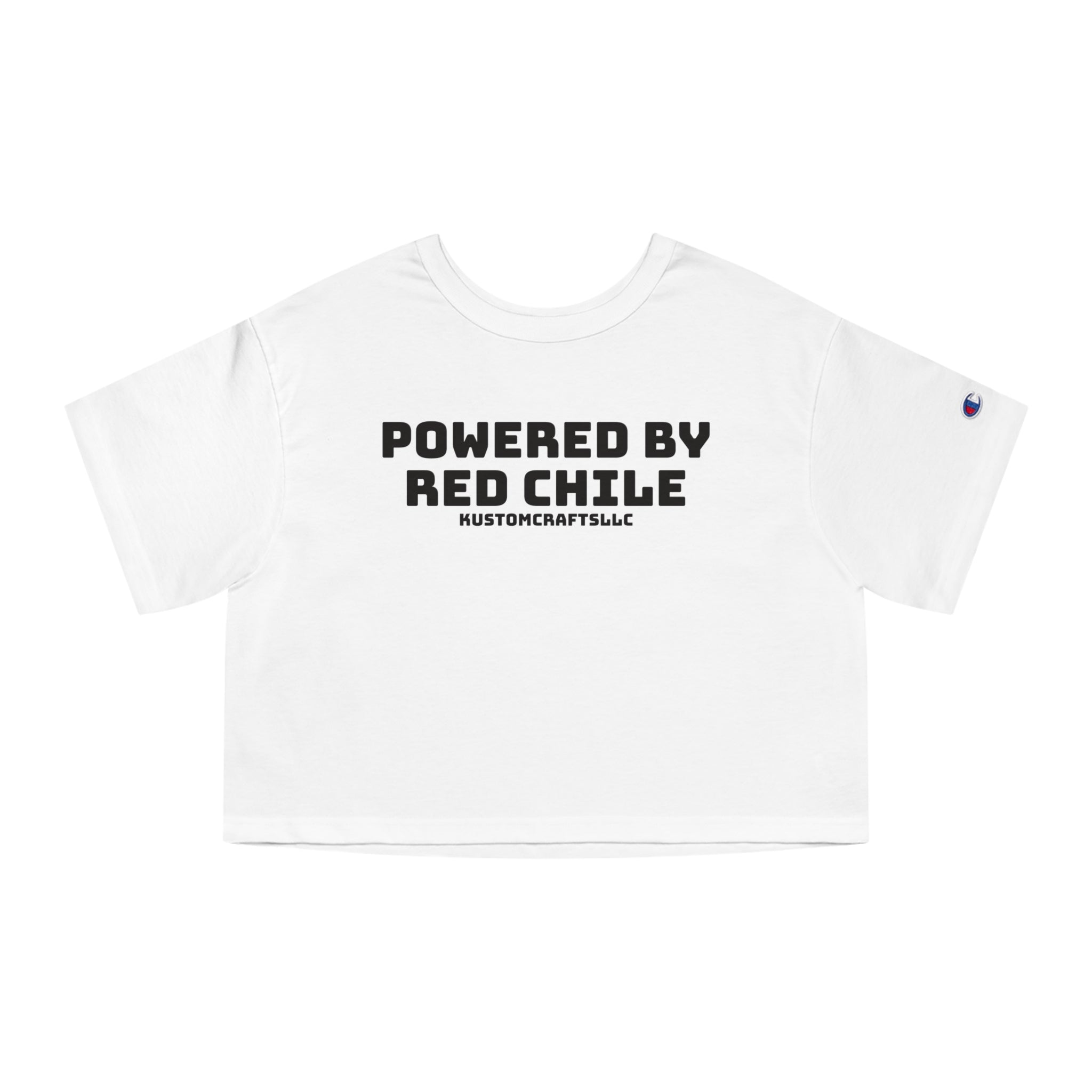 Powered by Red Chile - Women's Cropped T-Shirt