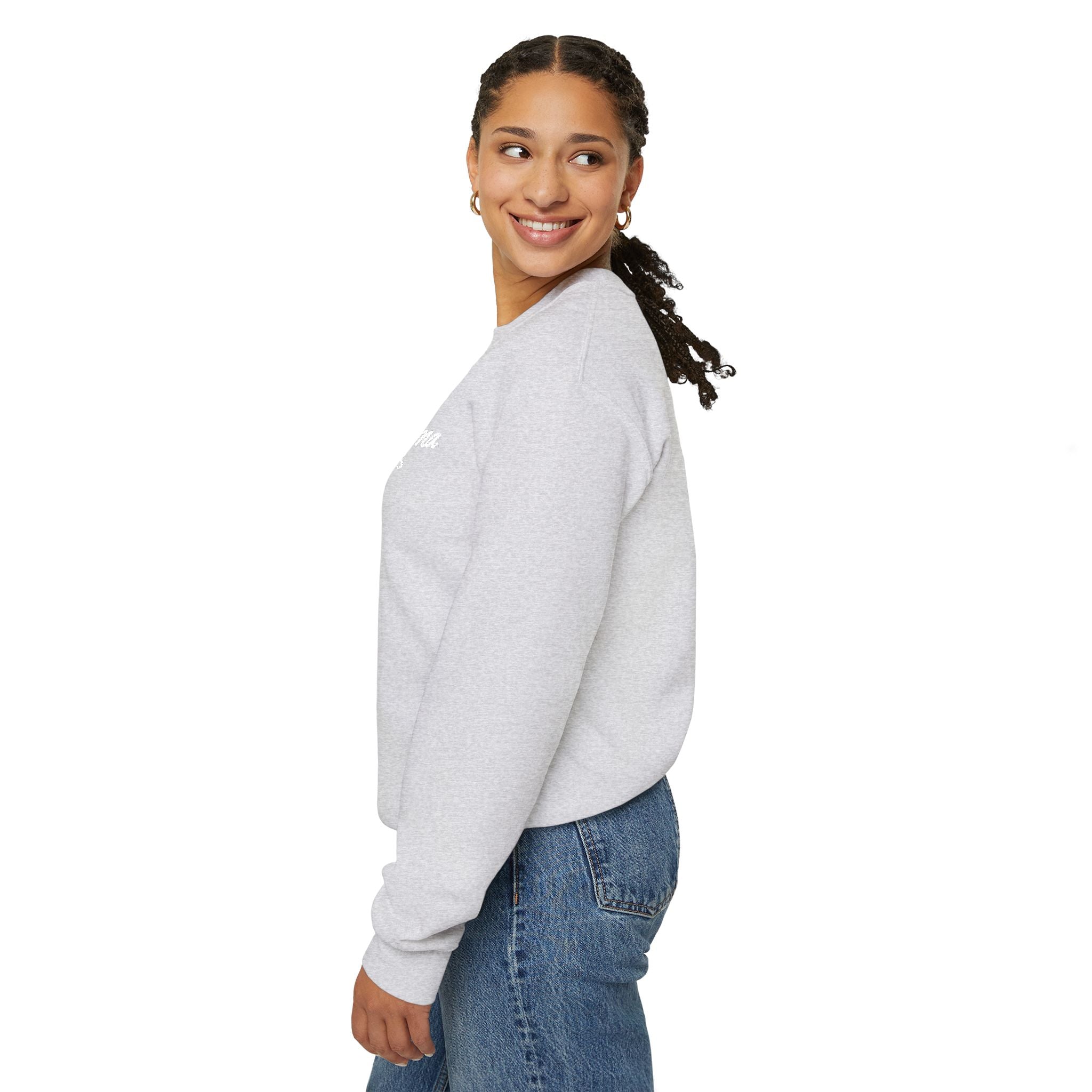 Hot Mama - Personalized Embroidery Crewneck Sweatshirt