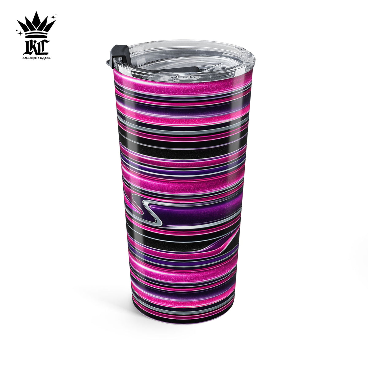 Pink Candy Paint Tumbler | 20oz Travel Cup
