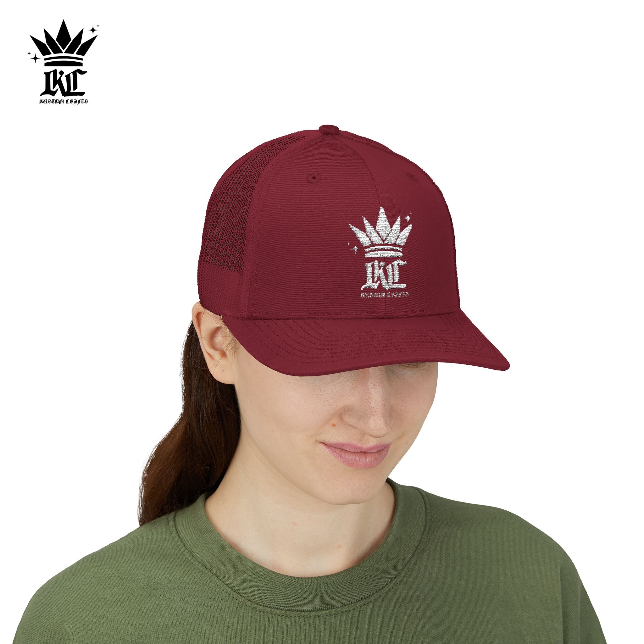 Personalized Logo Embroidered Trucker Cap