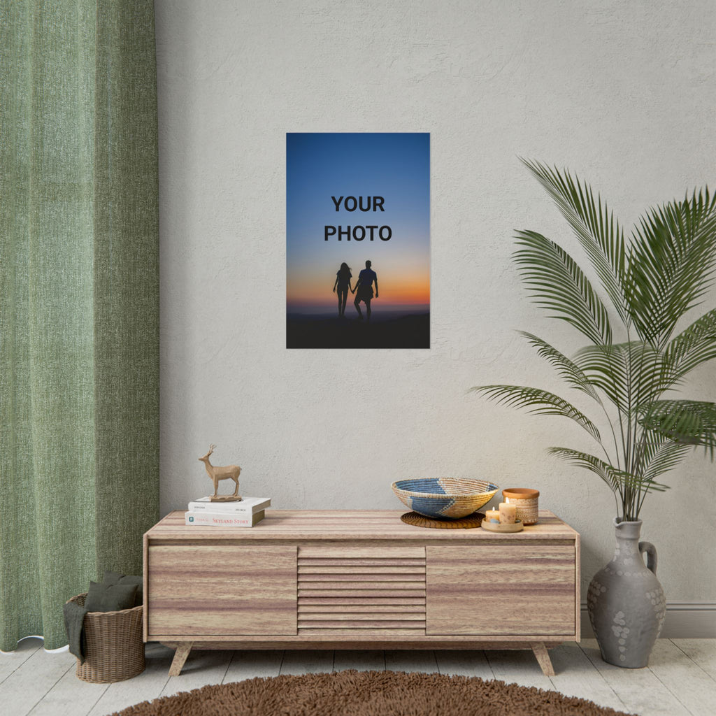 Custom Photo Poster — Rolled Print for Wall Art, Personalized Image