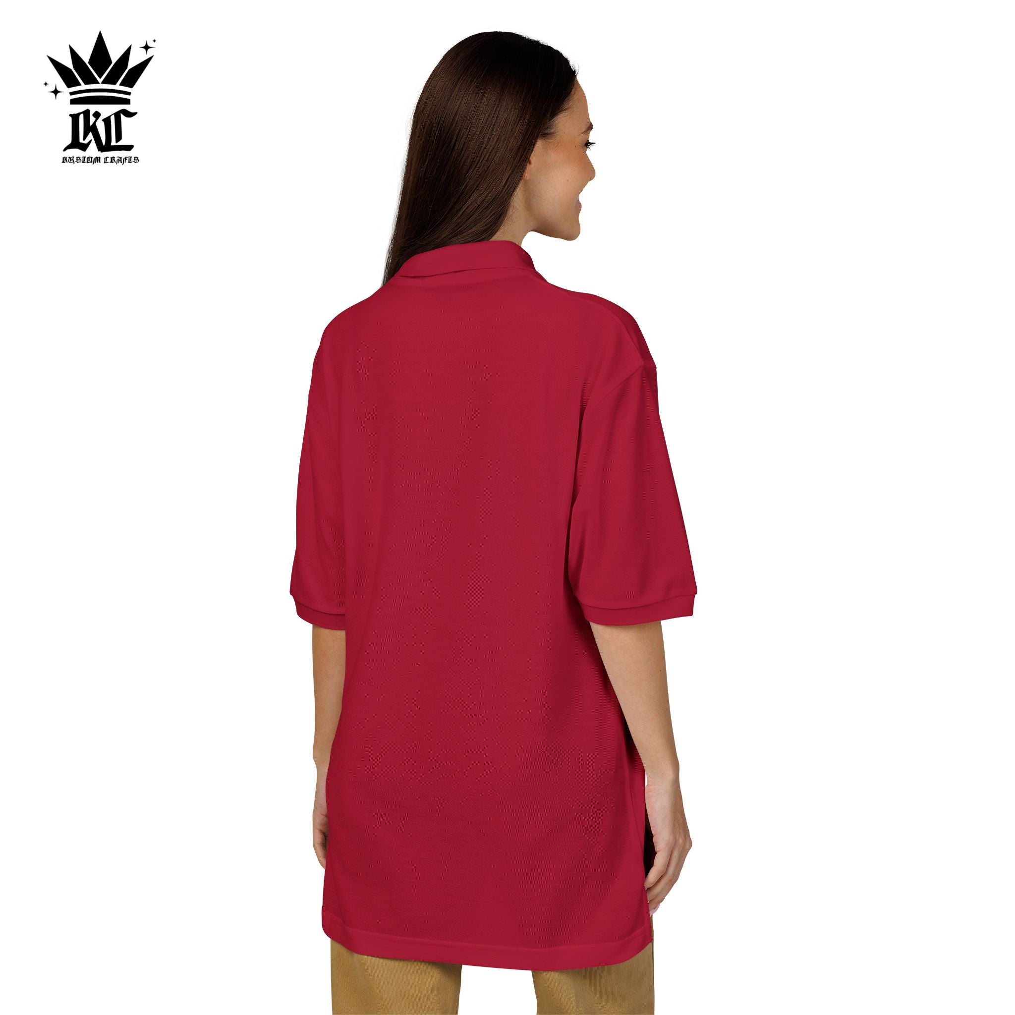 Custom Embroidered Logo Polo Shirt