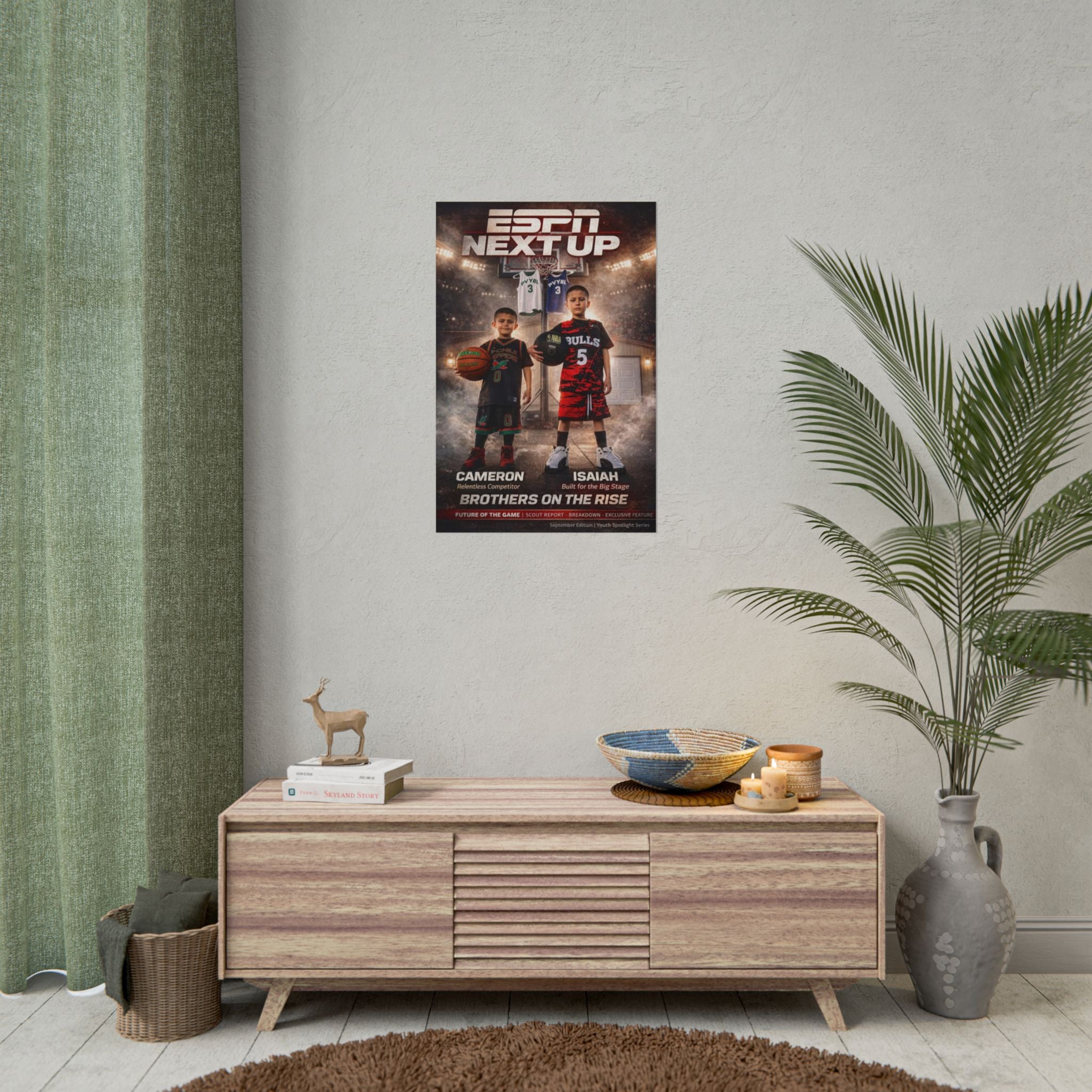 Chimyao Basketball (3) Rolled Poster — Sports Wall Art for Fans