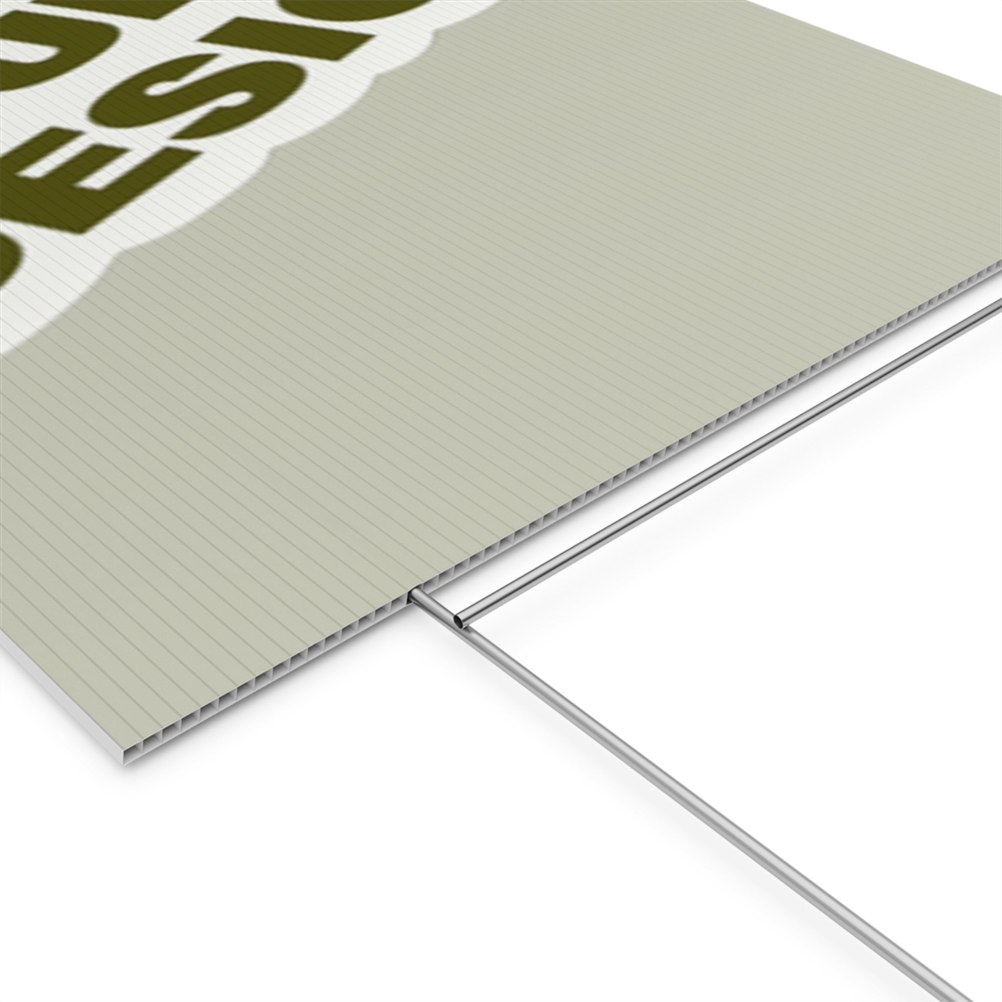Custom Plastic Yard Sign – Personalized Outdoor Signage for Events, Real Estate, and Promotions