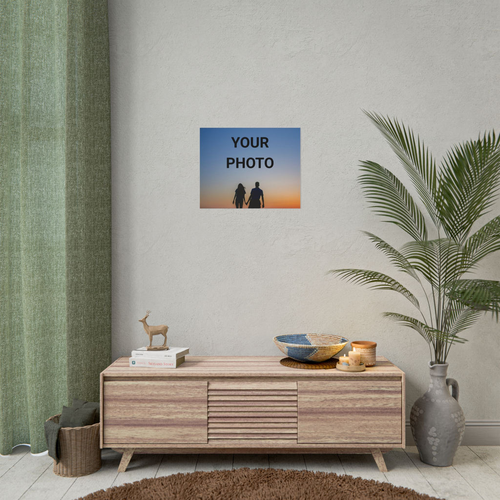 Custom Photo Poster — Rolled Print for Wall Art, Personalized Image