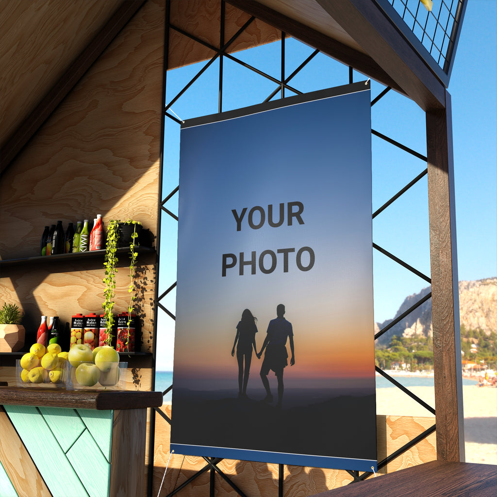 Custom Matte Banner — Personalized Outdoor/Indoor Vinyl Sign