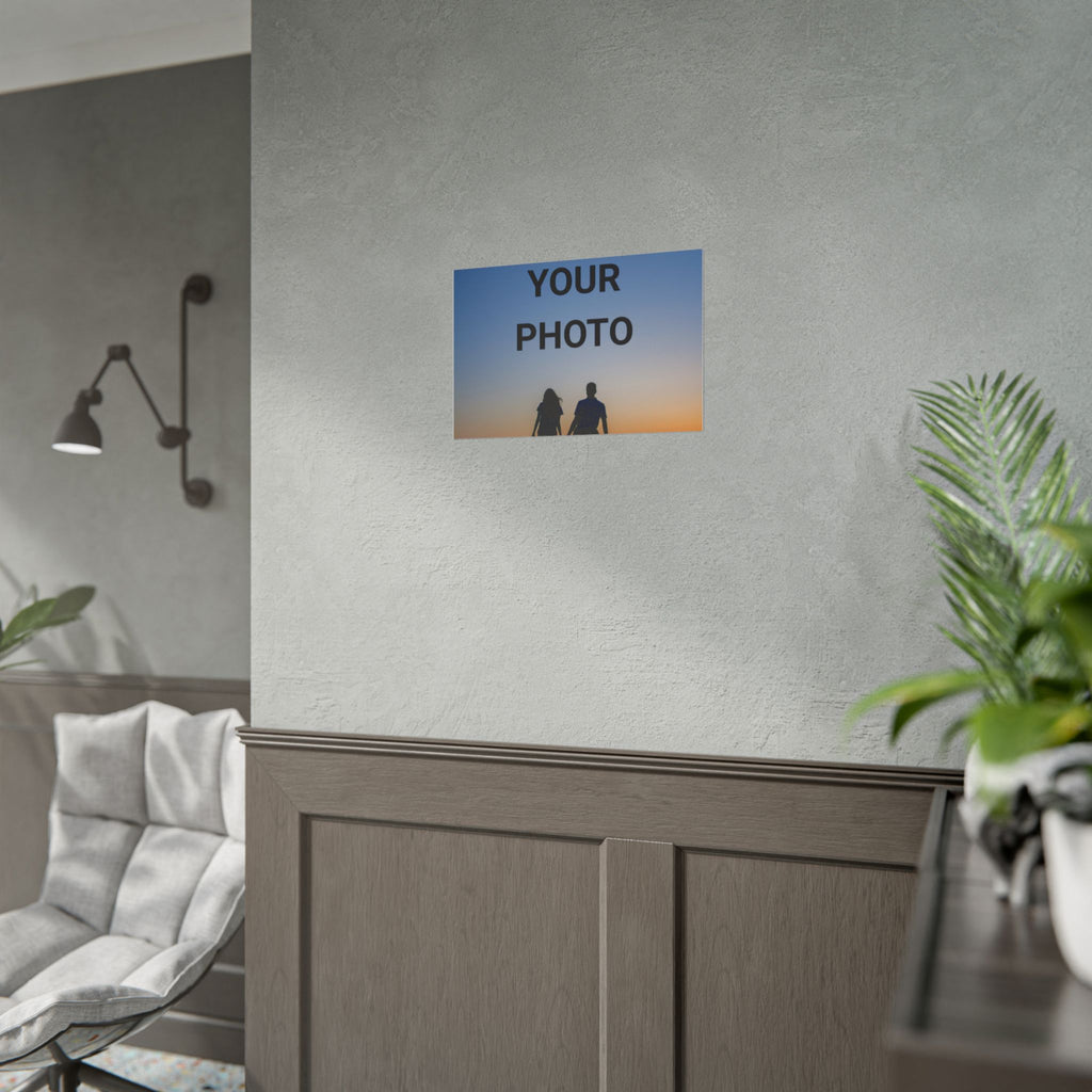 Custom Photo Poster — Rolled Print for Wall Art, Personalized Image