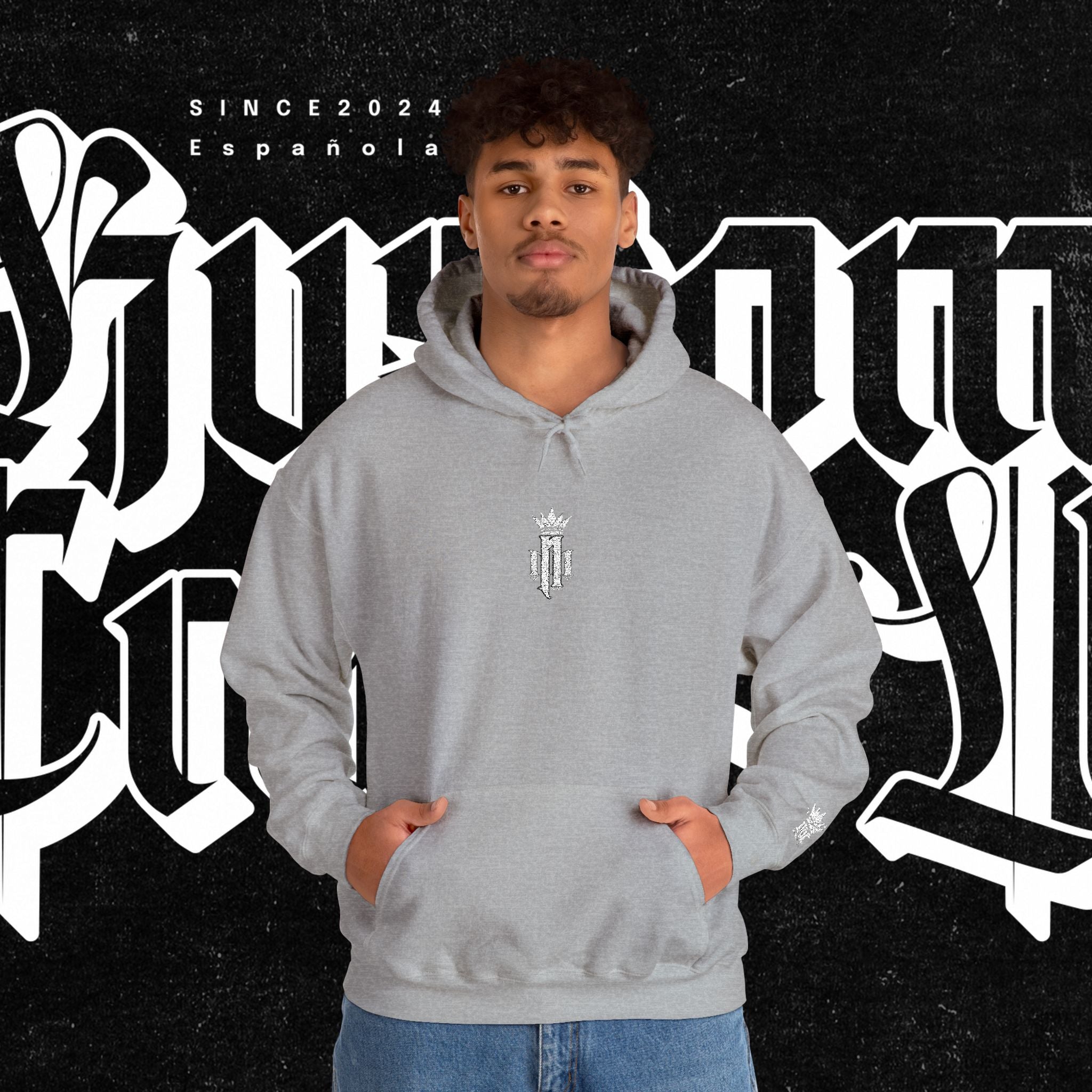 NM Monogram - Embroidered Hoodie