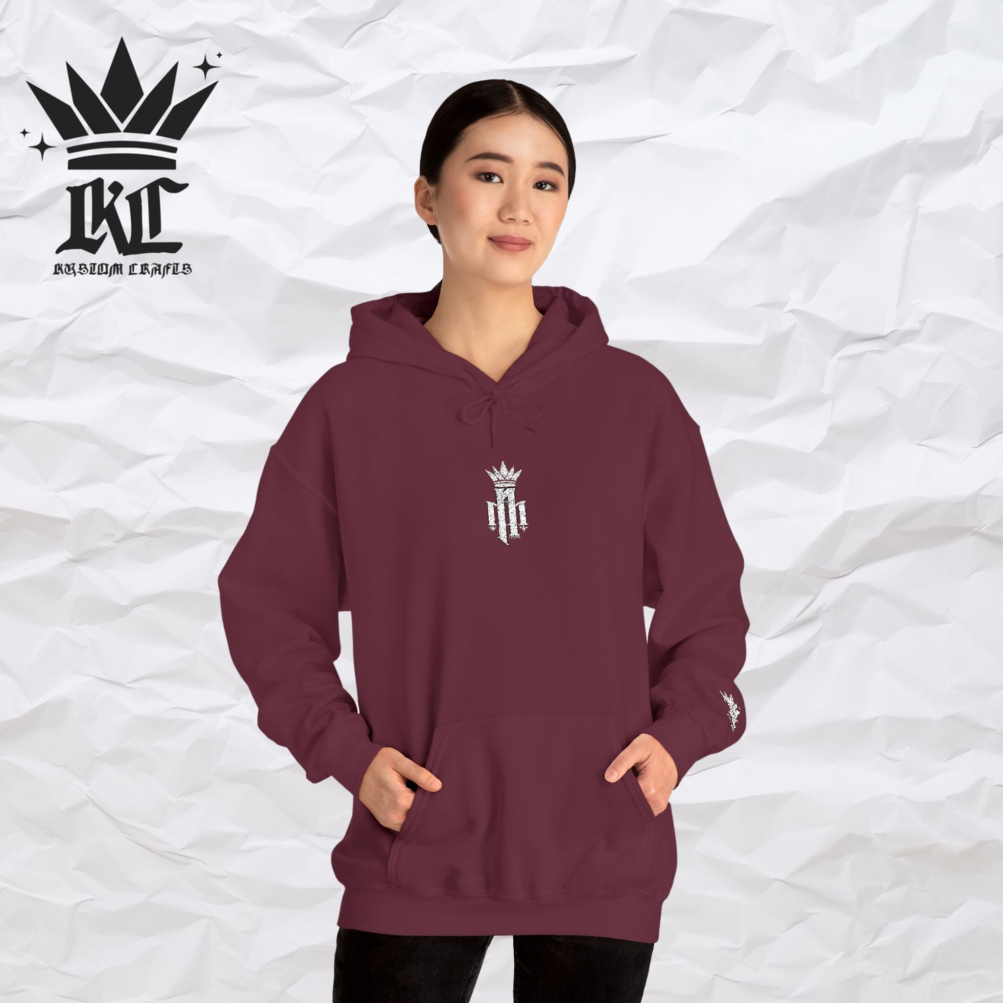 NM Monogram - Embroidered Hoodie