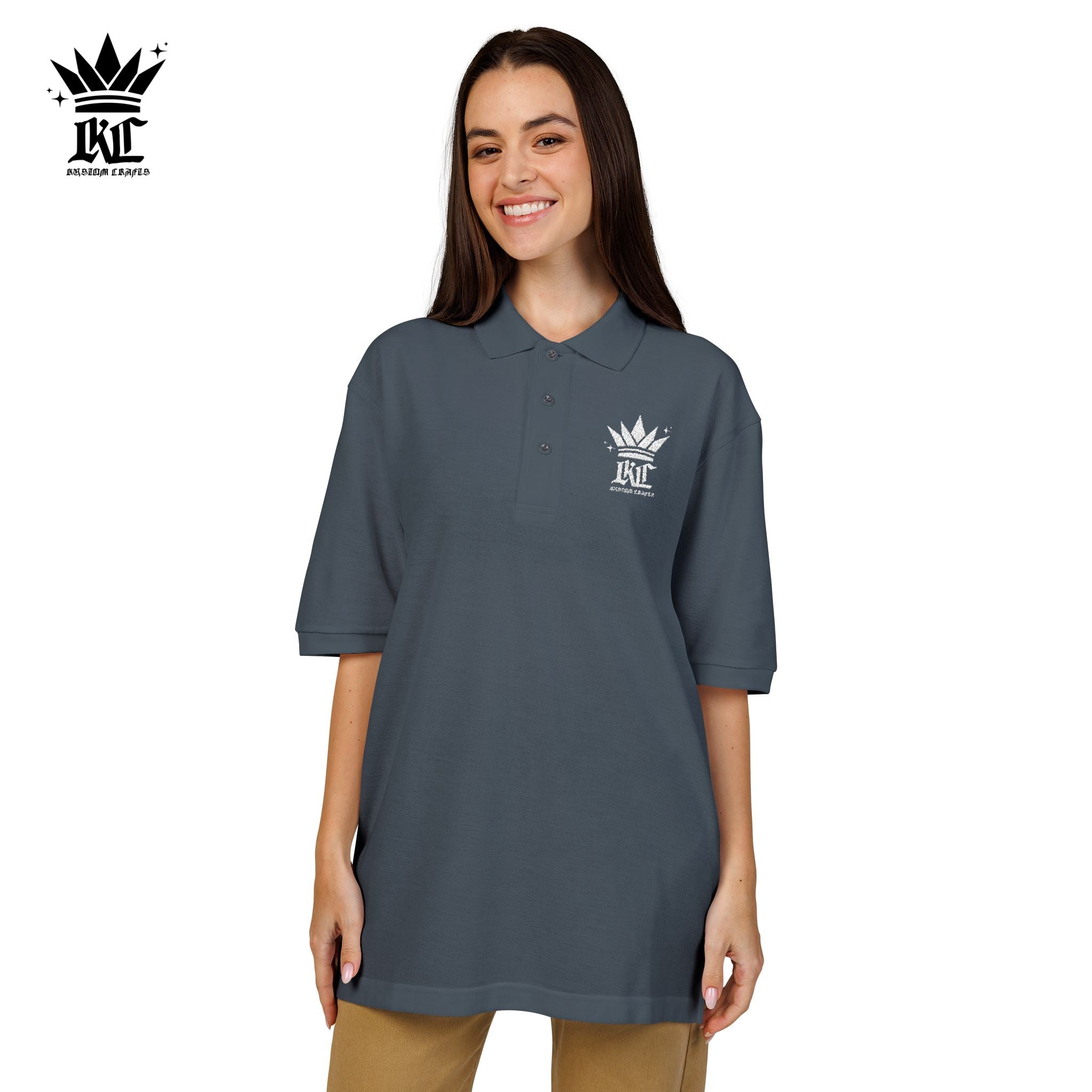 Custom Embroidered Logo Polo Shirt