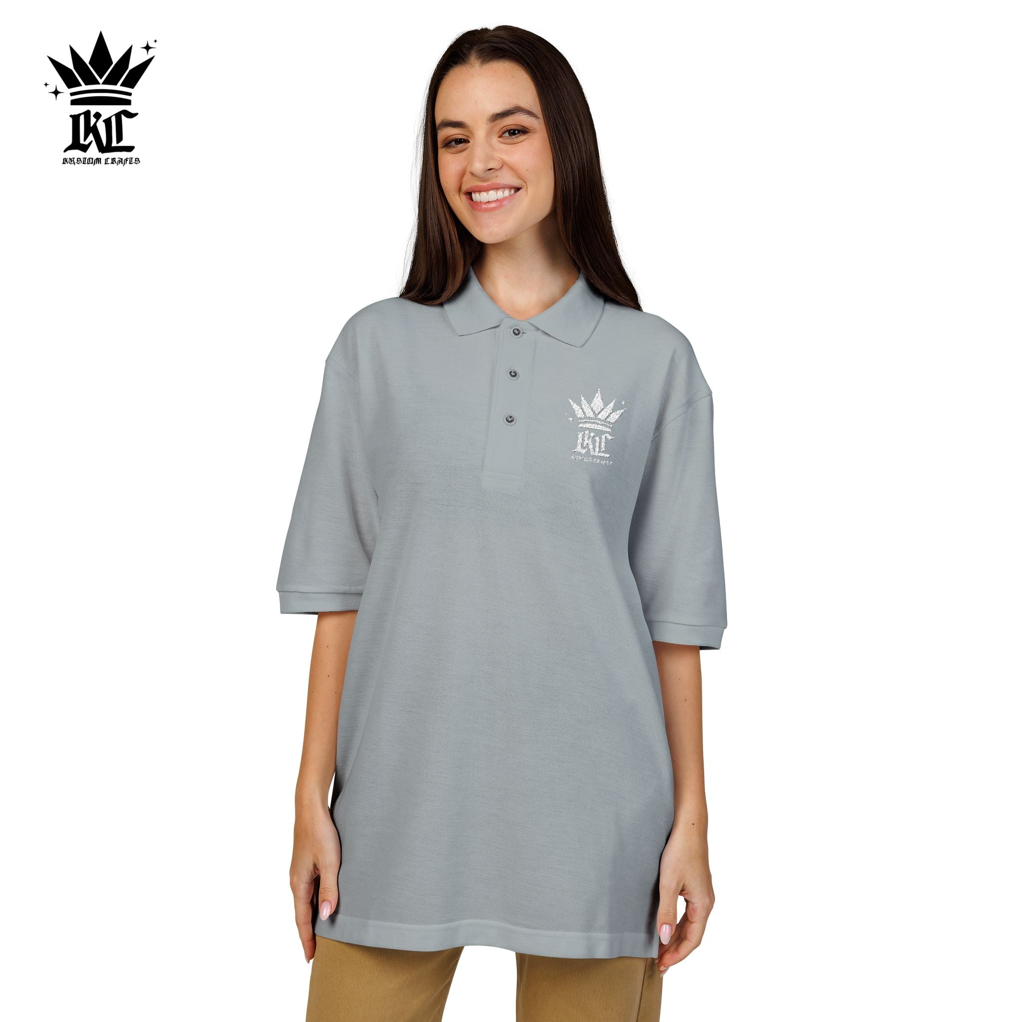 Custom Embroidered Logo Polo Shirt