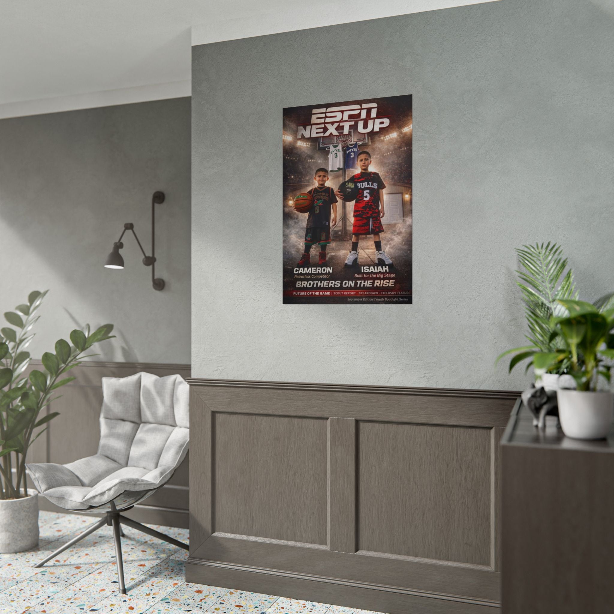 Chimyao Basketball (3) Rolled Poster — Sports Wall Art for Fans
