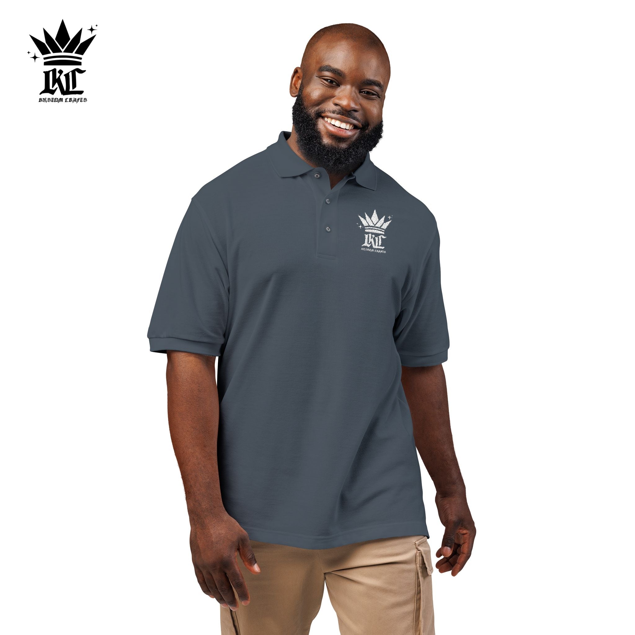 Custom Embroidered Logo Polo Shirt