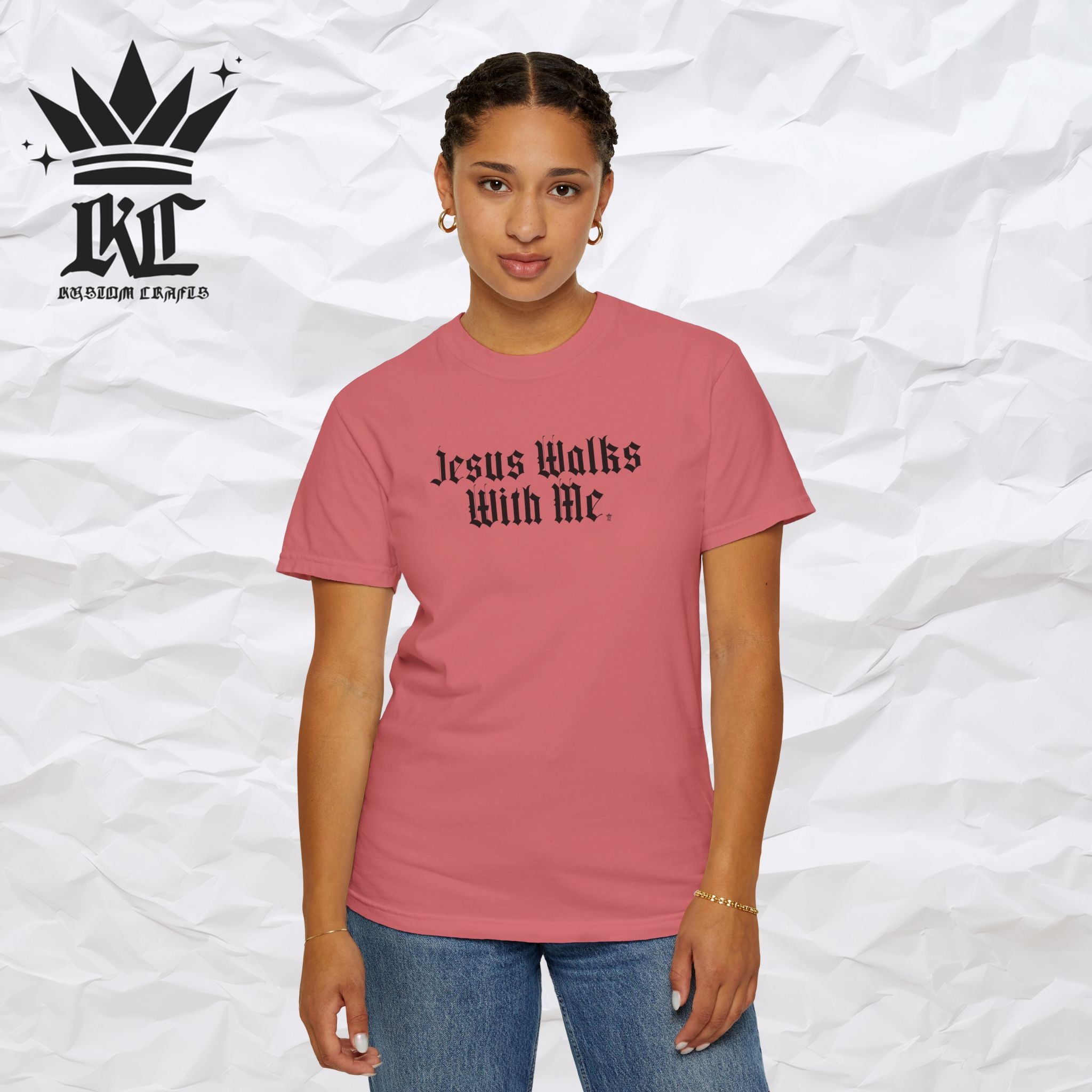 Jesus Walks with Me - Tee