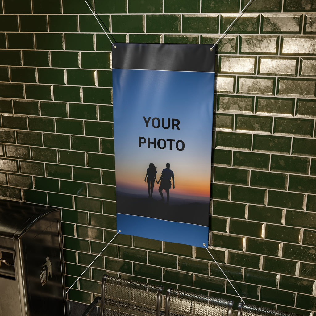 Custom Matte Banner — Personalized Outdoor/Indoor Vinyl Sign