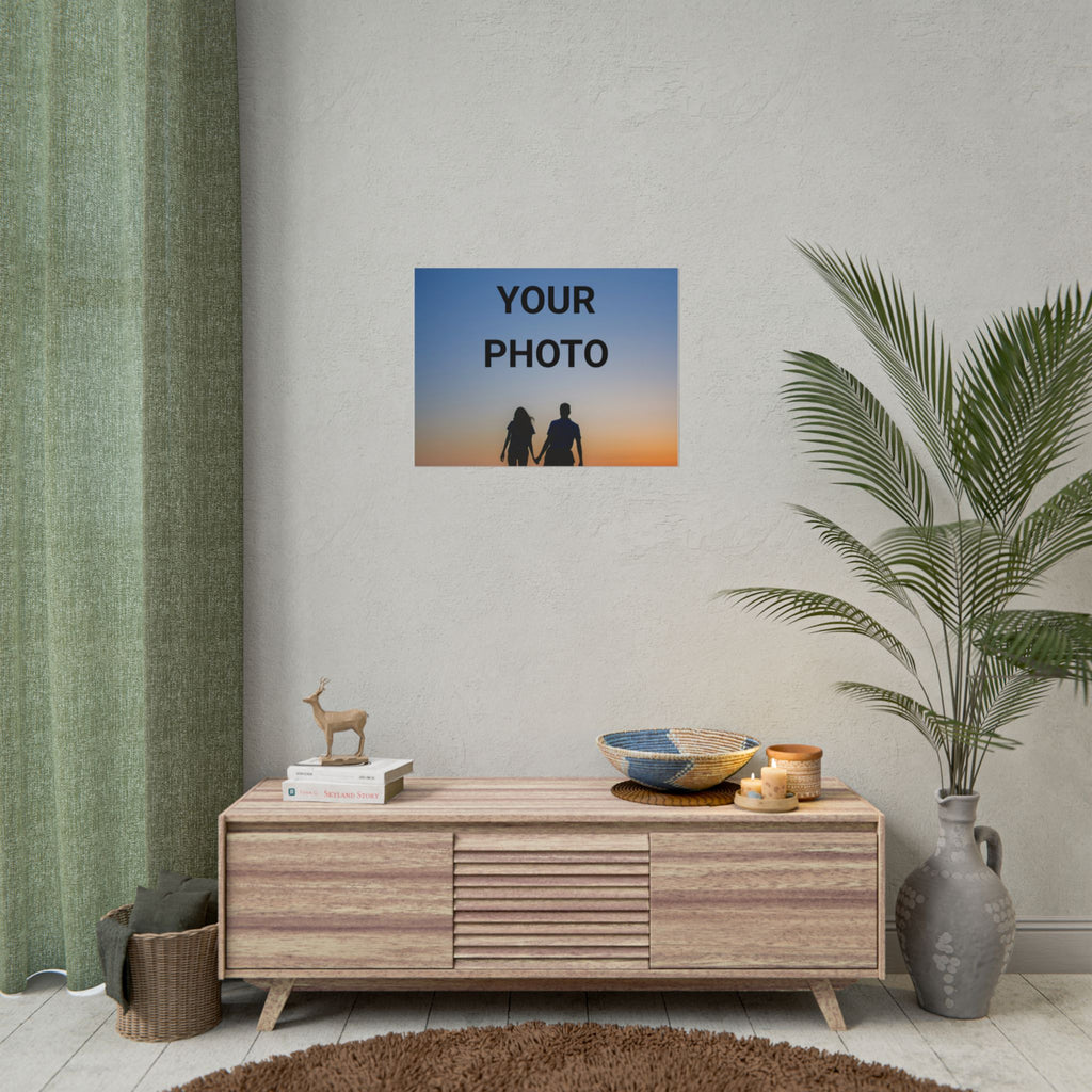 Custom Photo Poster — Rolled Print for Wall Art, Personalized Image