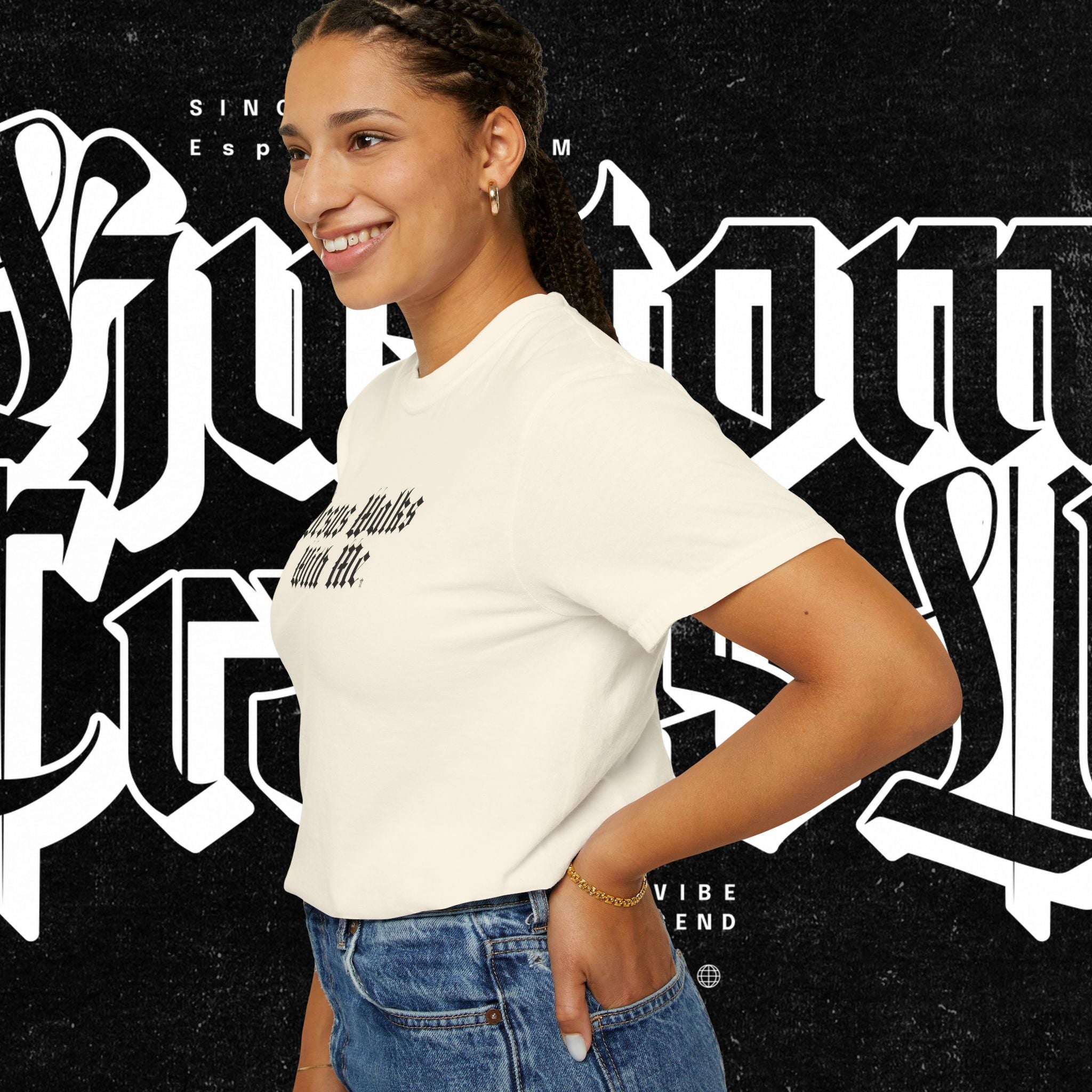 Jesus Walks with Me - Tee