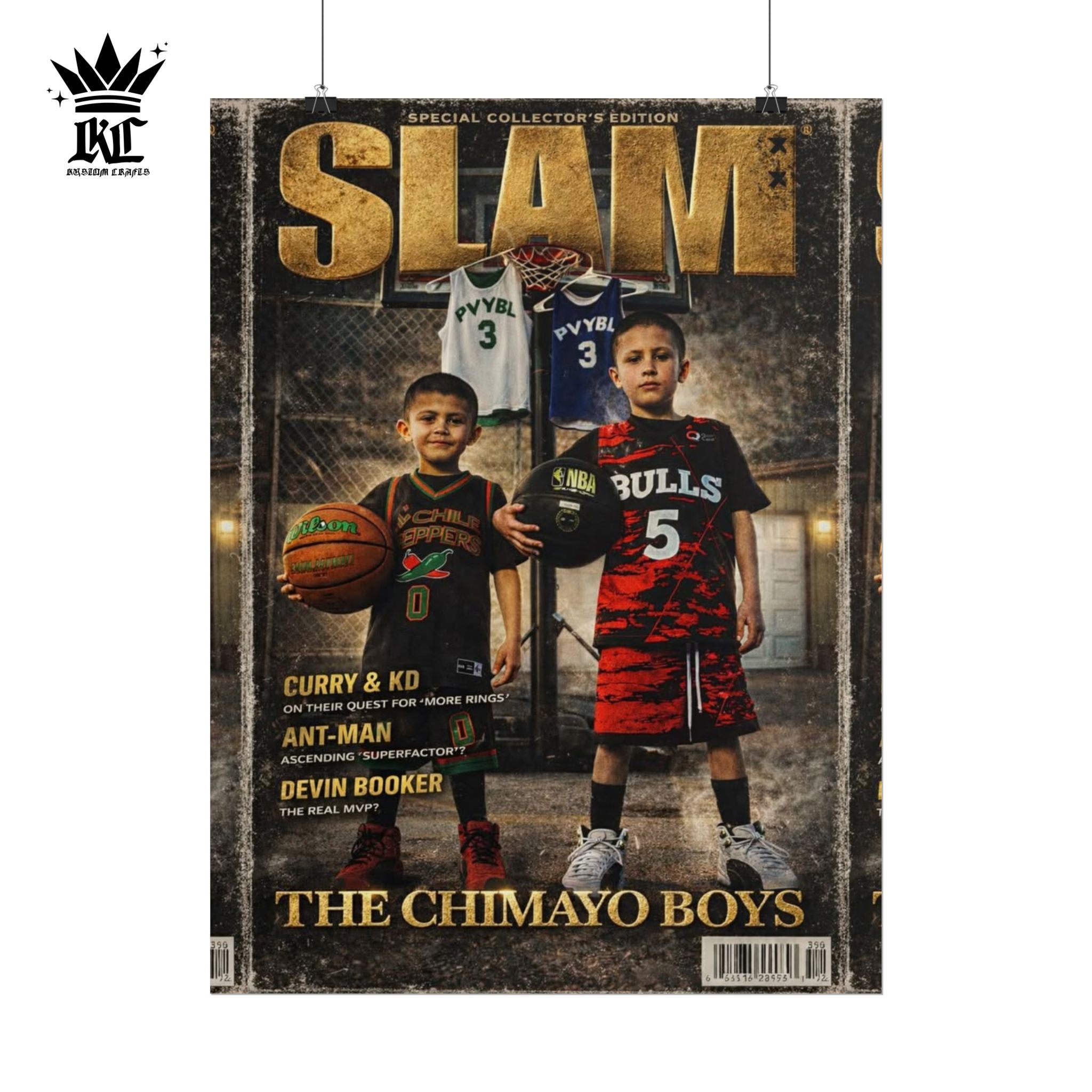 Chimyao Basketball Rolled Poster — Sports Wall Art for Fans