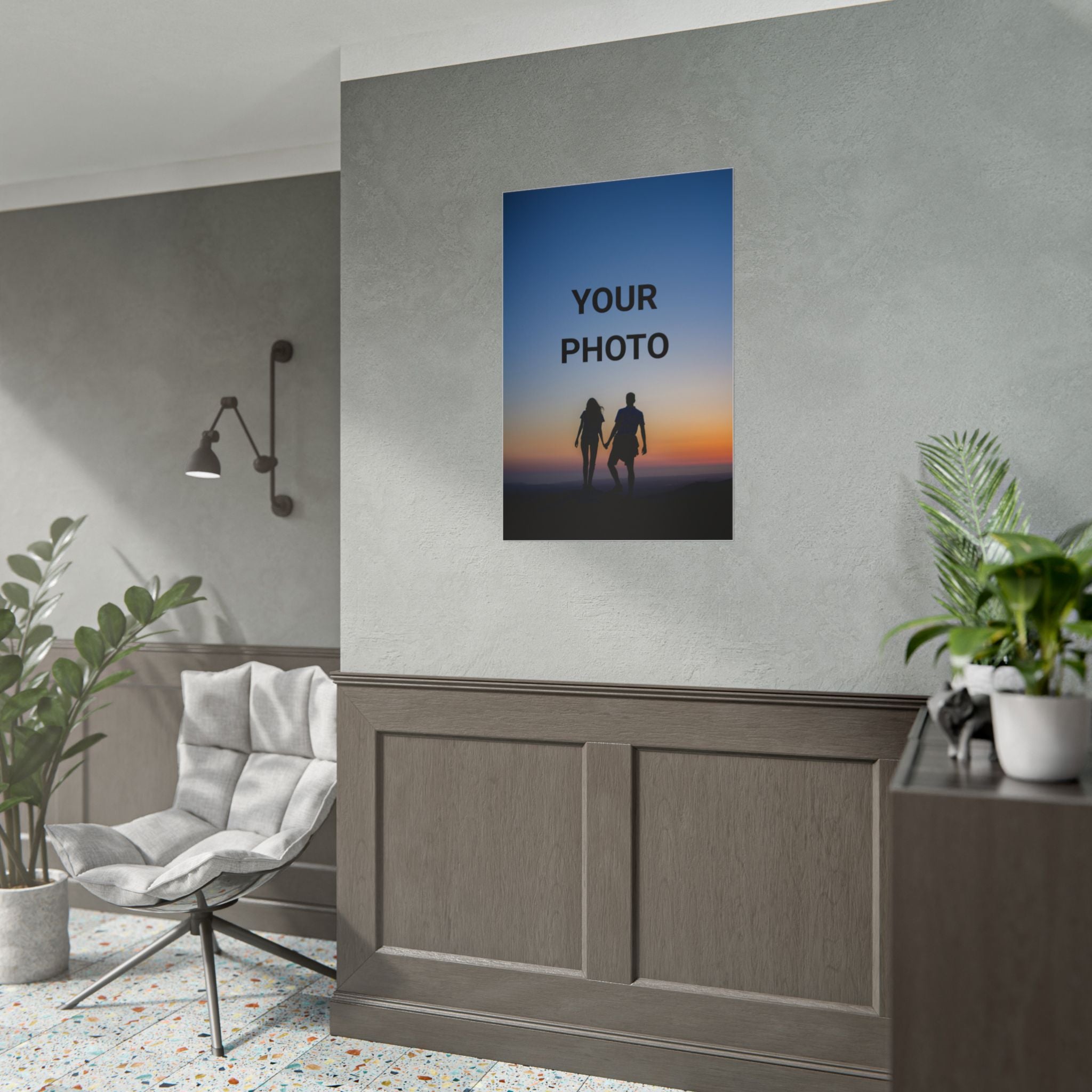 Custom Photo Poster — Rolled Print for Wall Art, Personalized Image