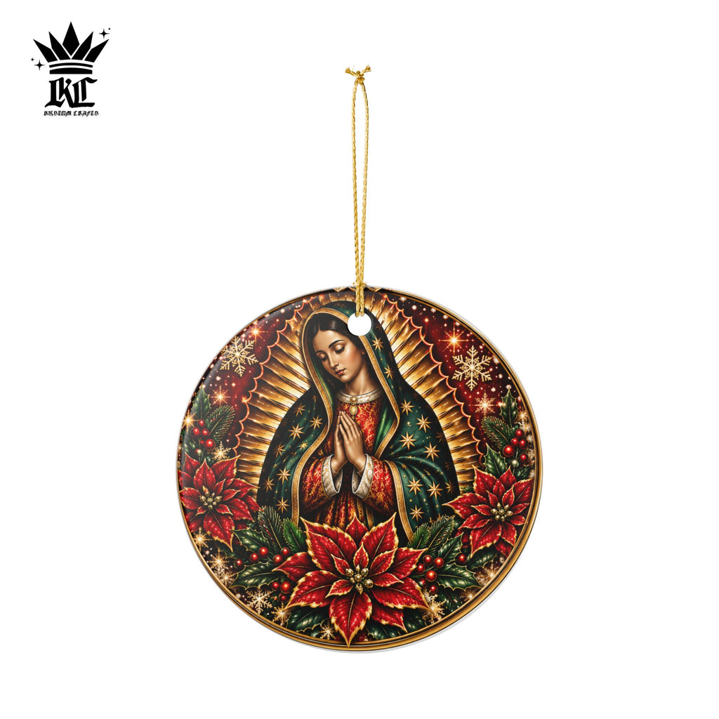 Our Lady of Guadalupe Ceramic Ornament