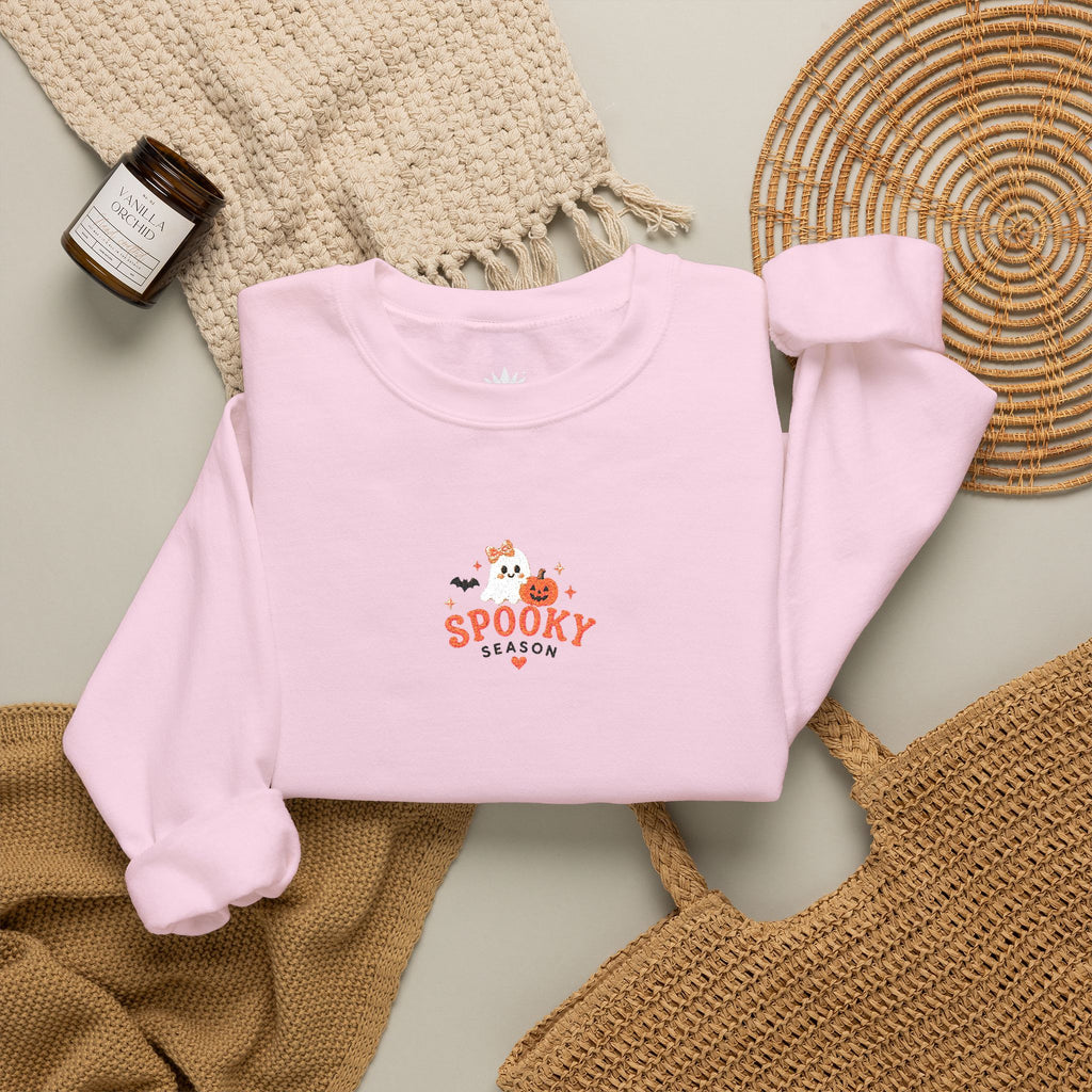 Spooky Ghost Pumpkin Crewneck