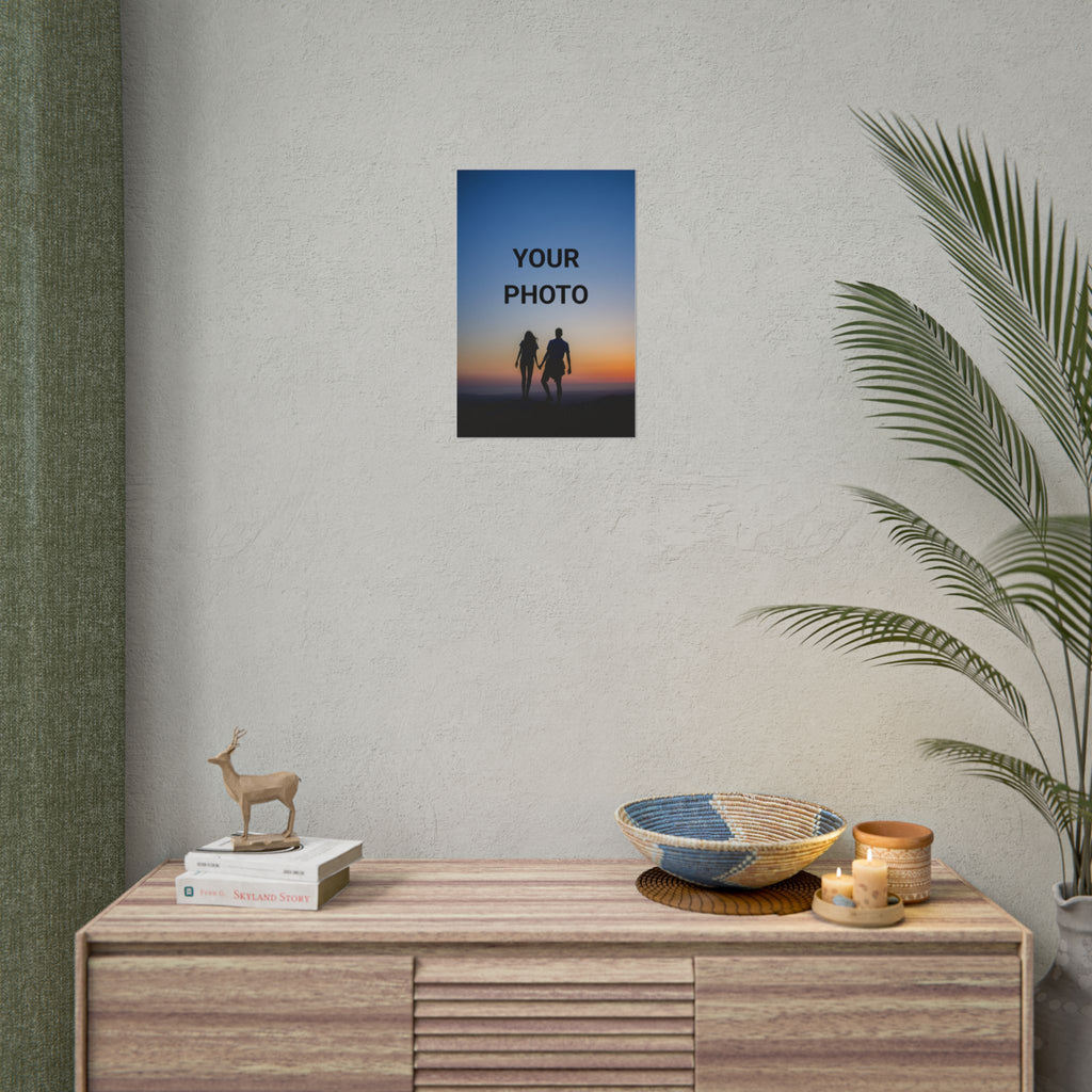 Custom Photo Poster — Rolled Print for Wall Art, Personalized Image