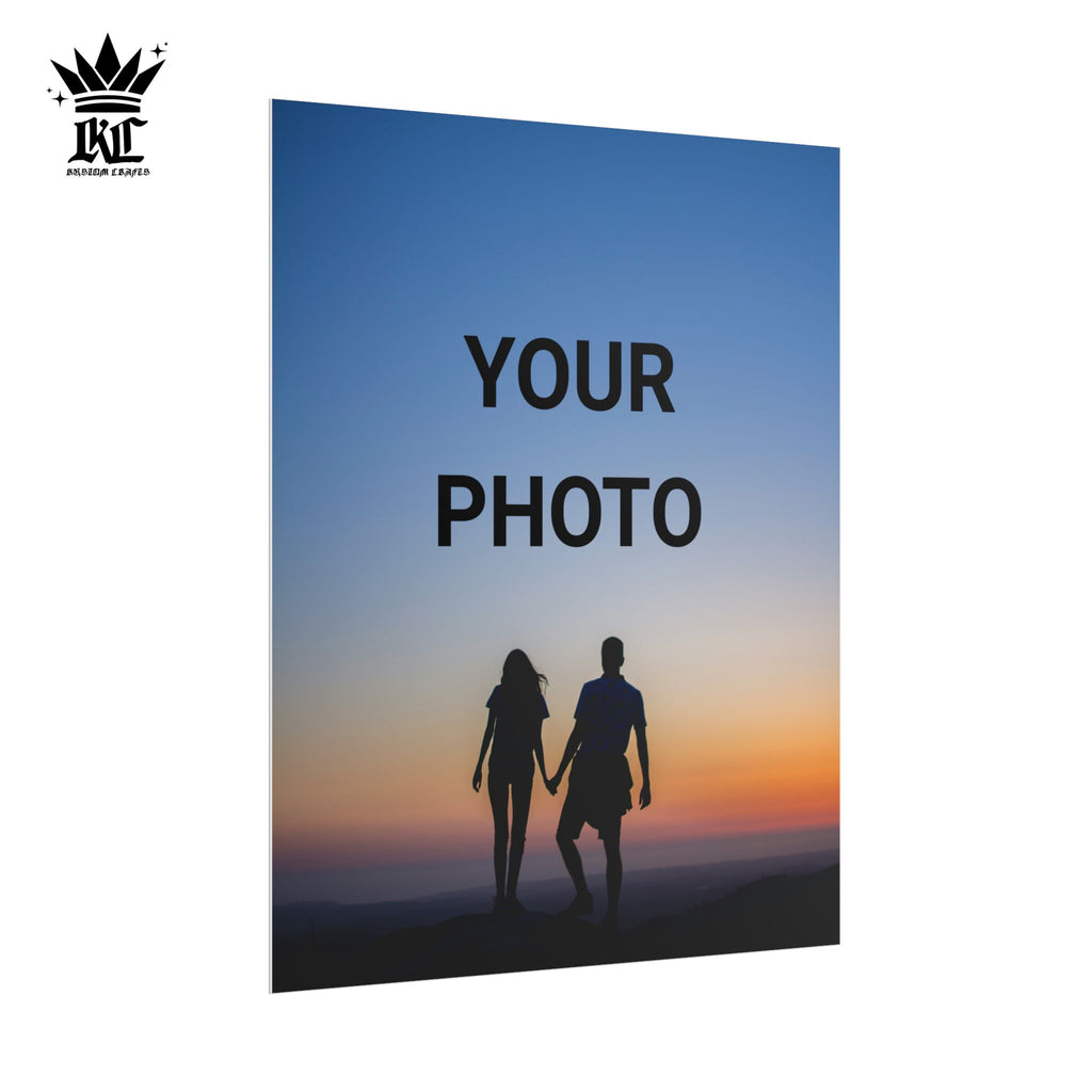 Custom Photo Poster — Rolled Print for Wall Art, Personalized Image