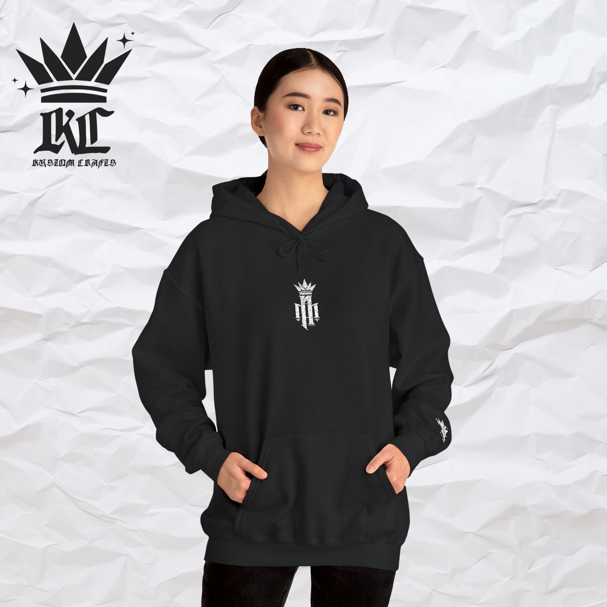NM Monogram - Embroidered Hoodie