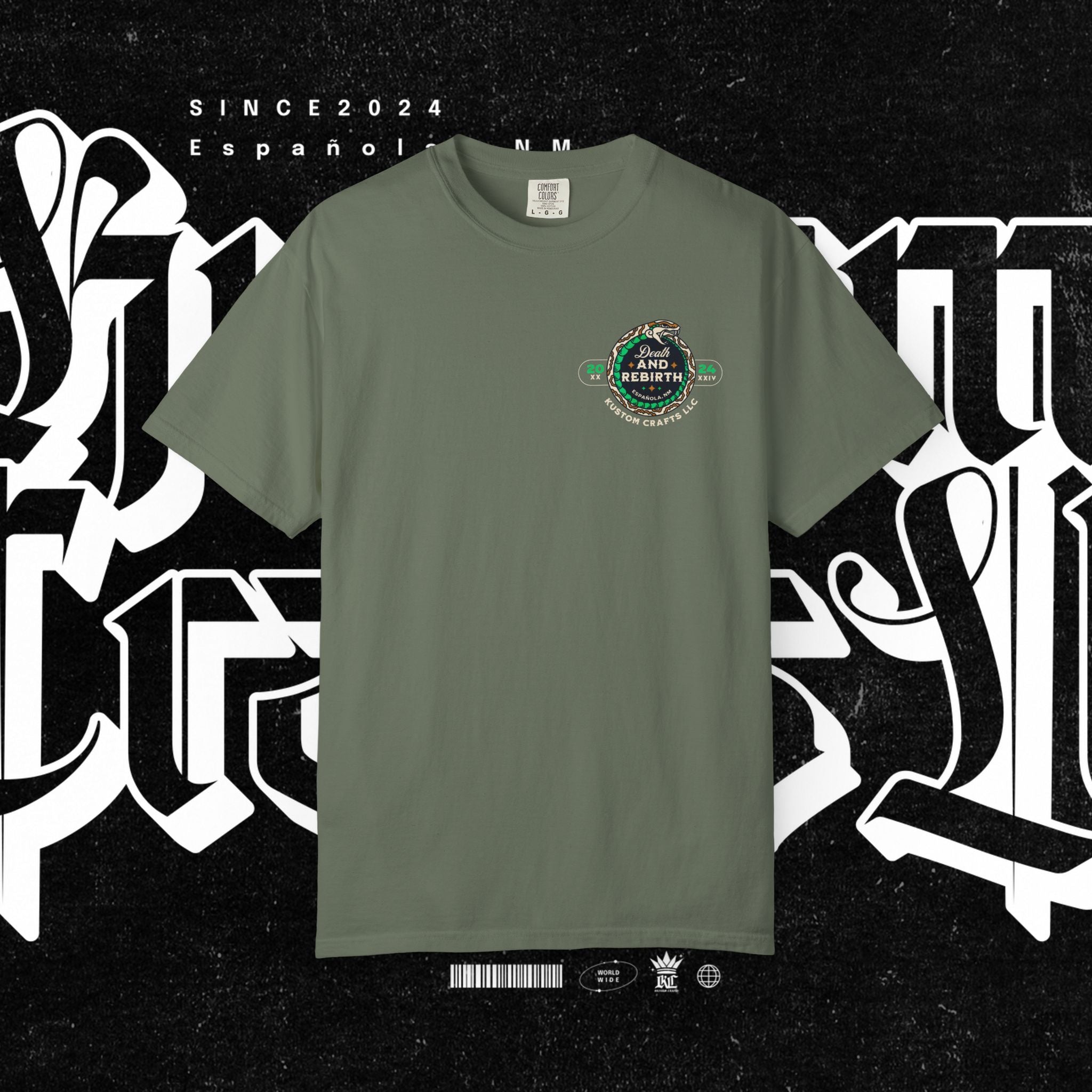 Death and Rebirth Snake Graphic Tee