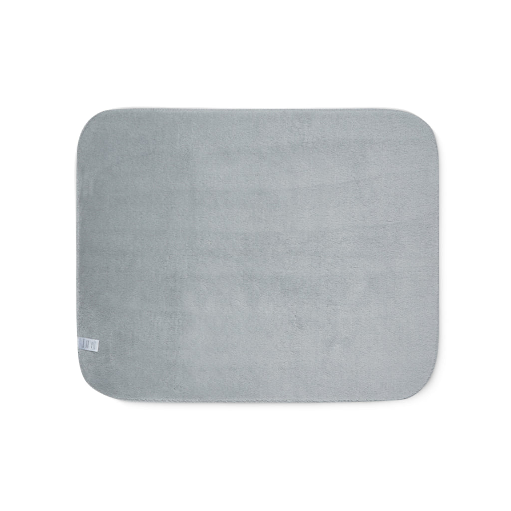 Neon Arrow Motel Sherpa Blanket — Retro Neon Sign Cozy Throw