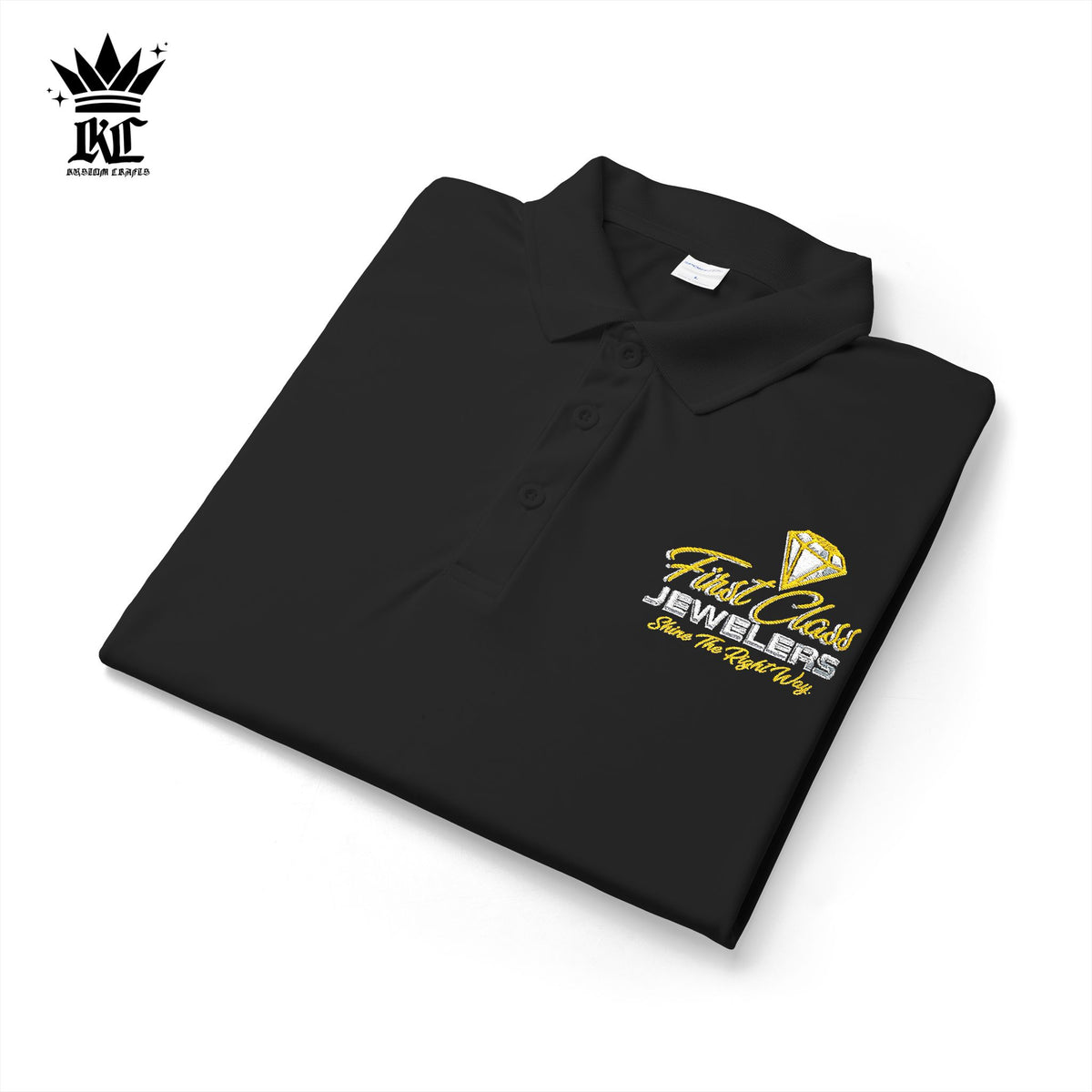Embroidered First Class Logo