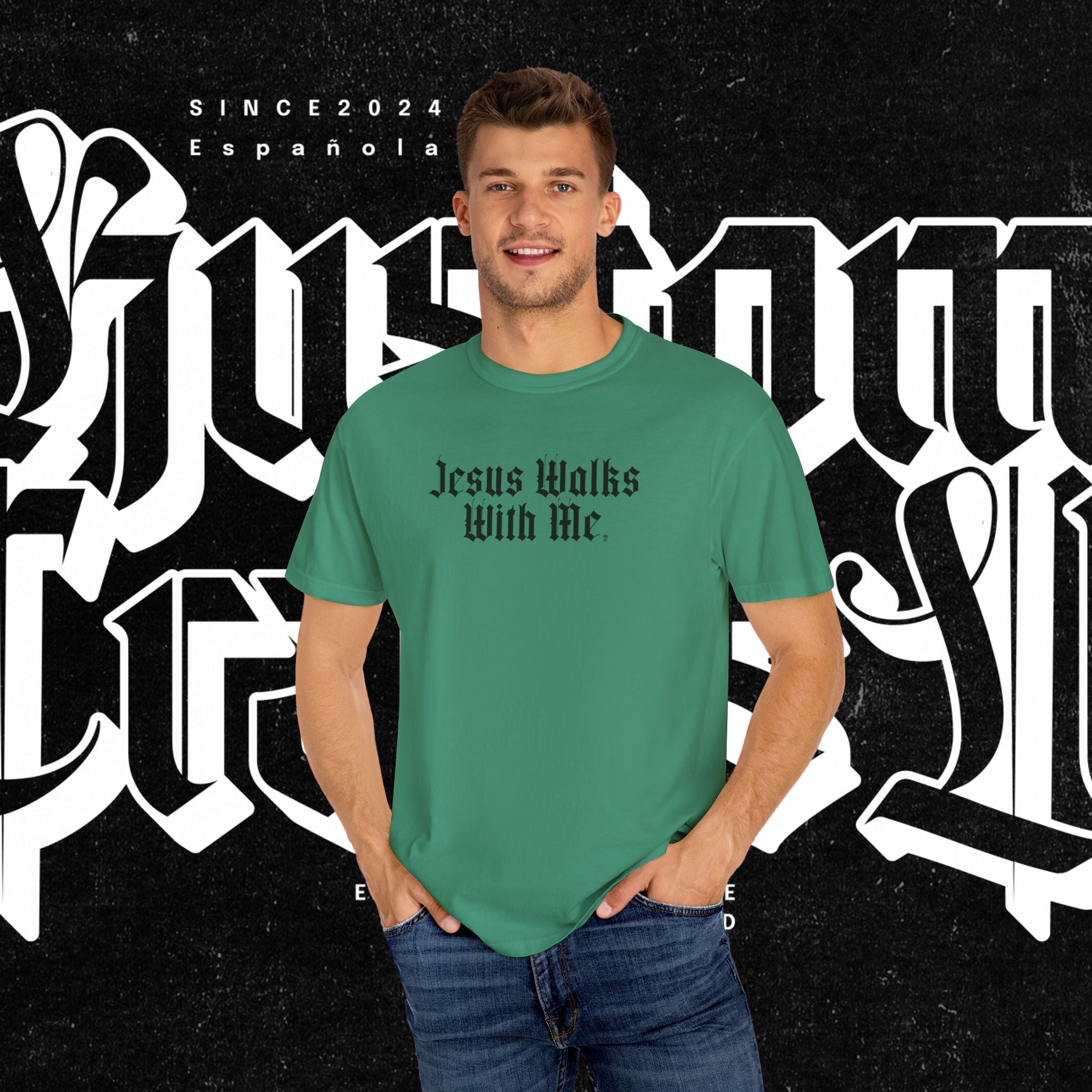 Jesus Walks with Me - Tee