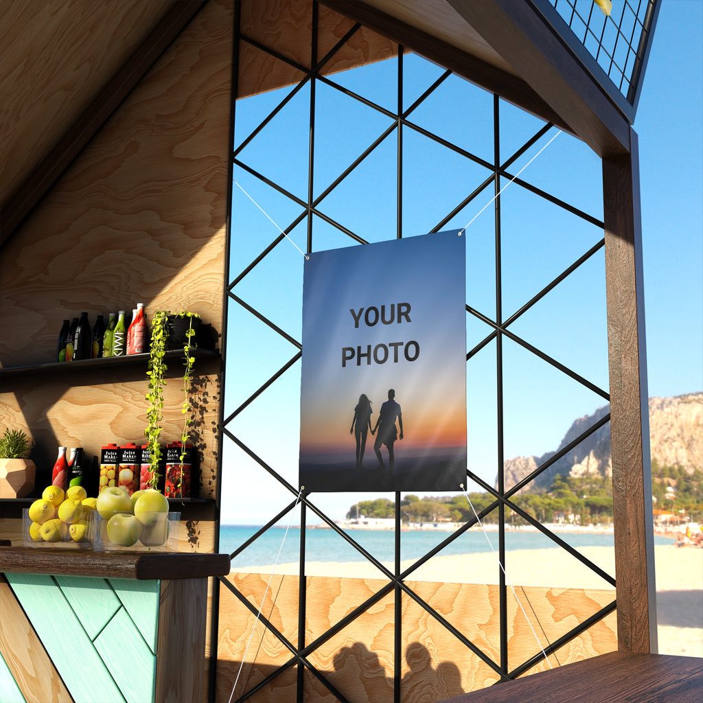 Custom Matte Banner — Personalized Outdoor/Indoor Vinyl Sign