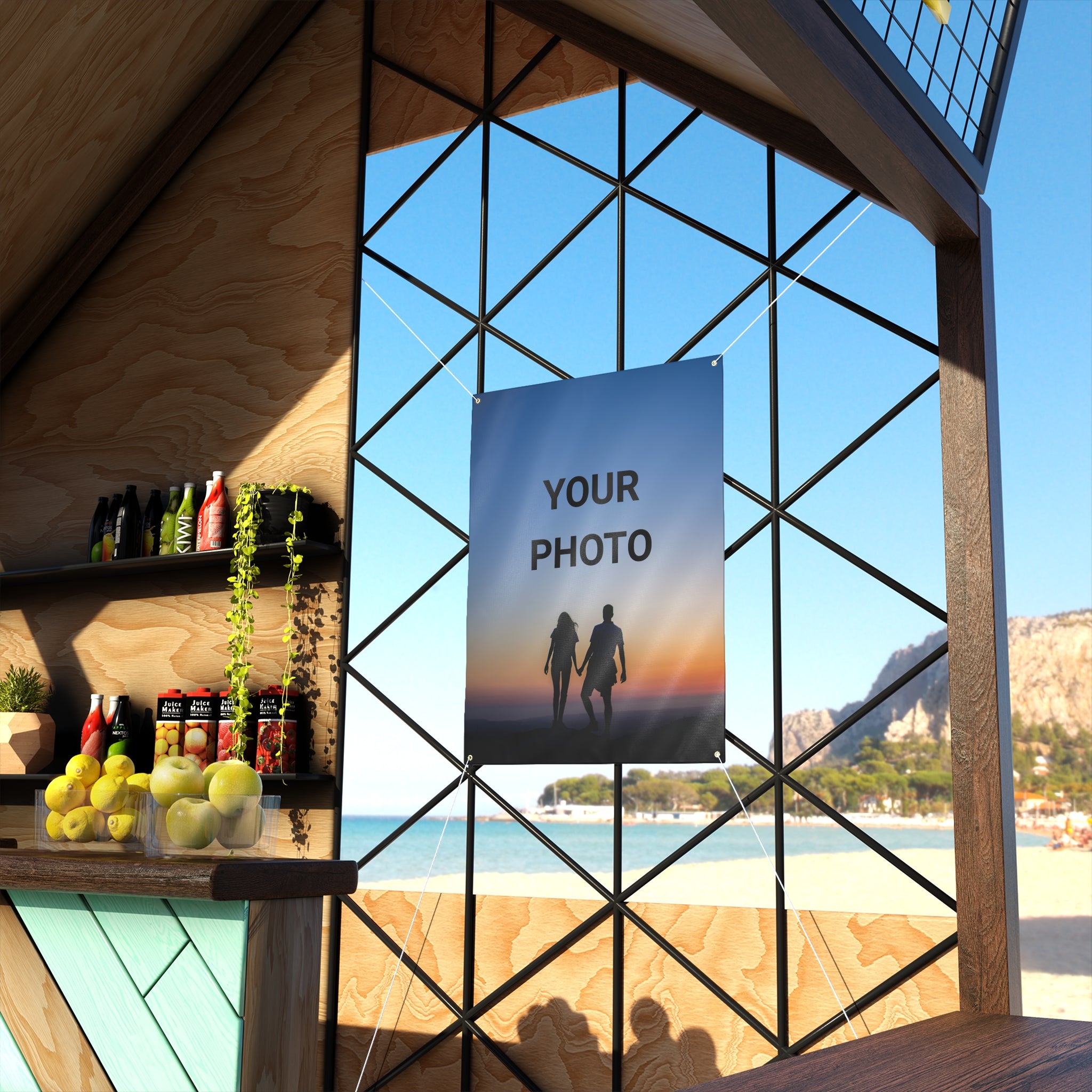 Custom Matte Banner — Personalized Outdoor/Indoor Vinyl Sign