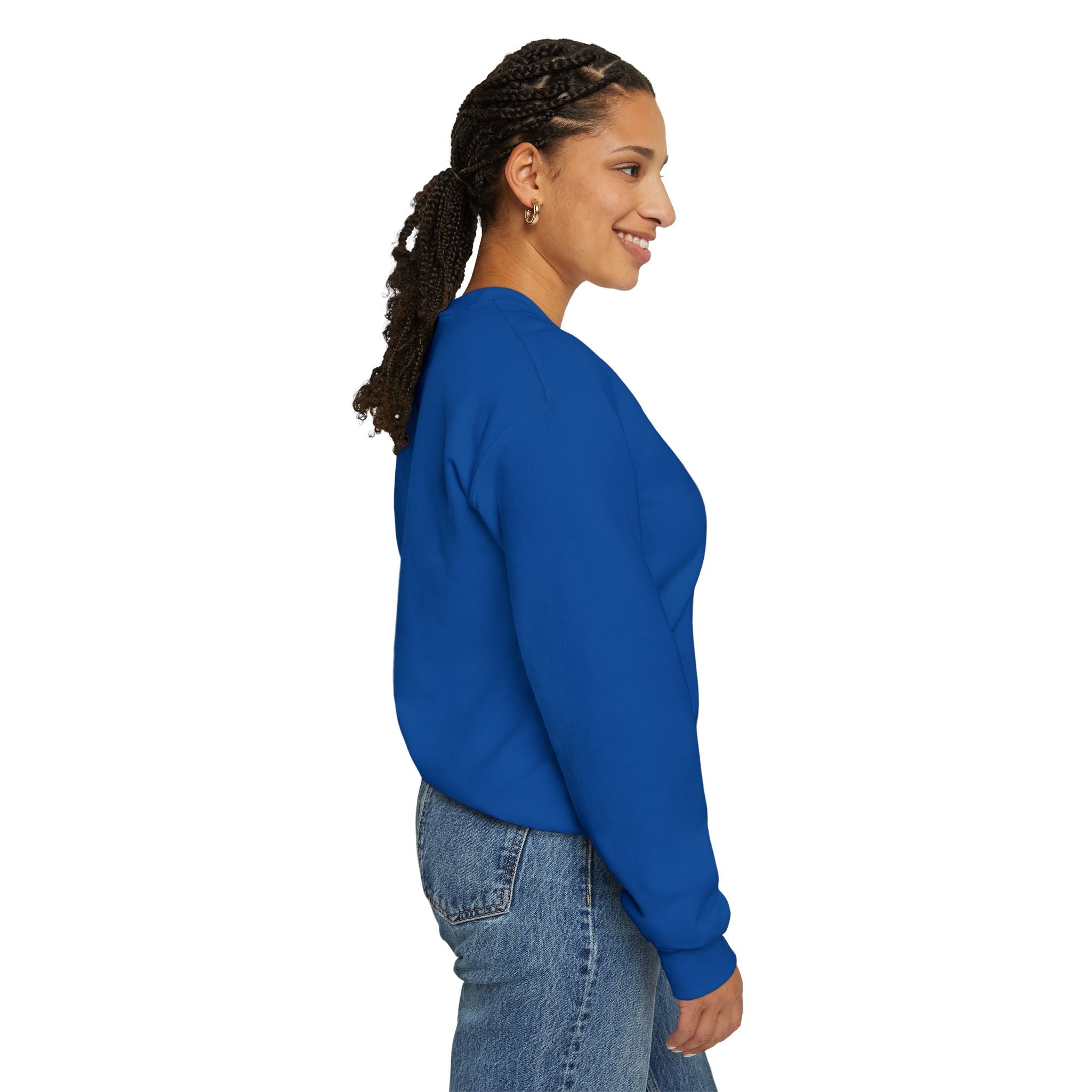 Hot Mama - Personalized Embroidery Crewneck Sweatshirt