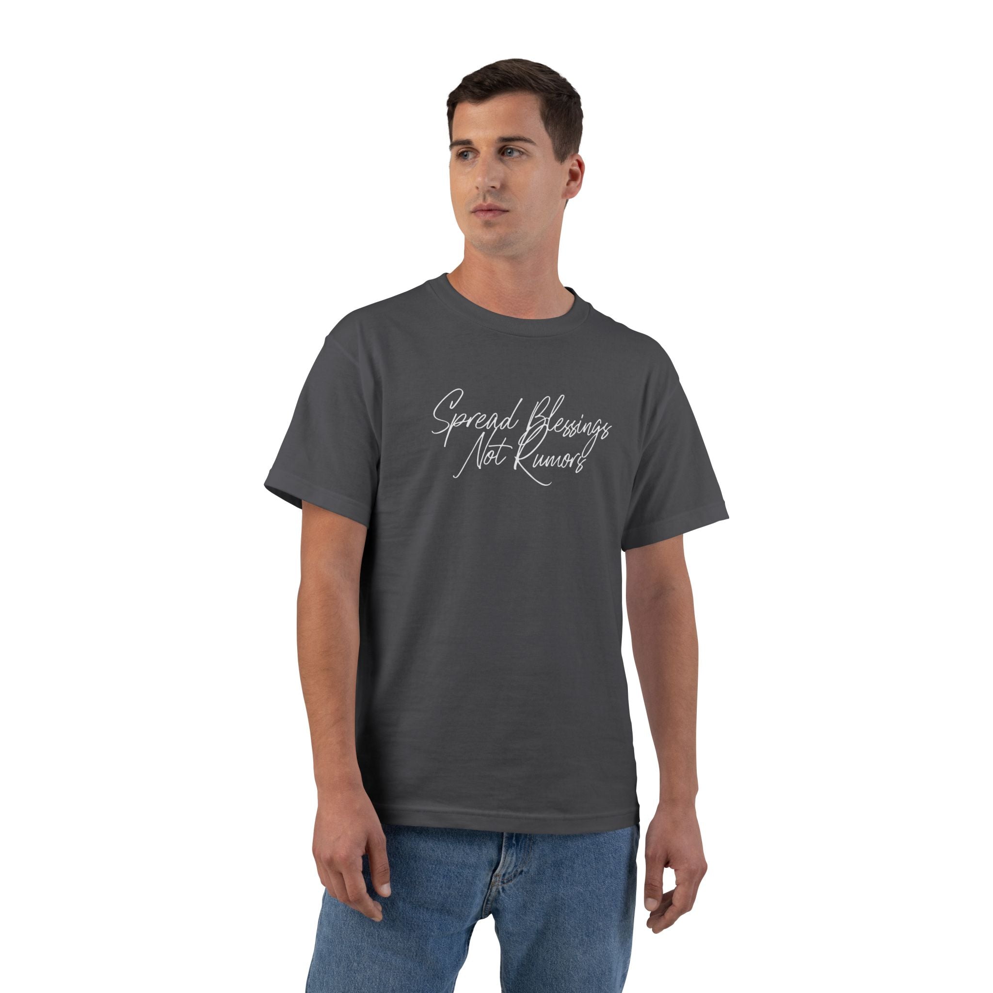 Spread Blessings Not Rumors - Script Tee