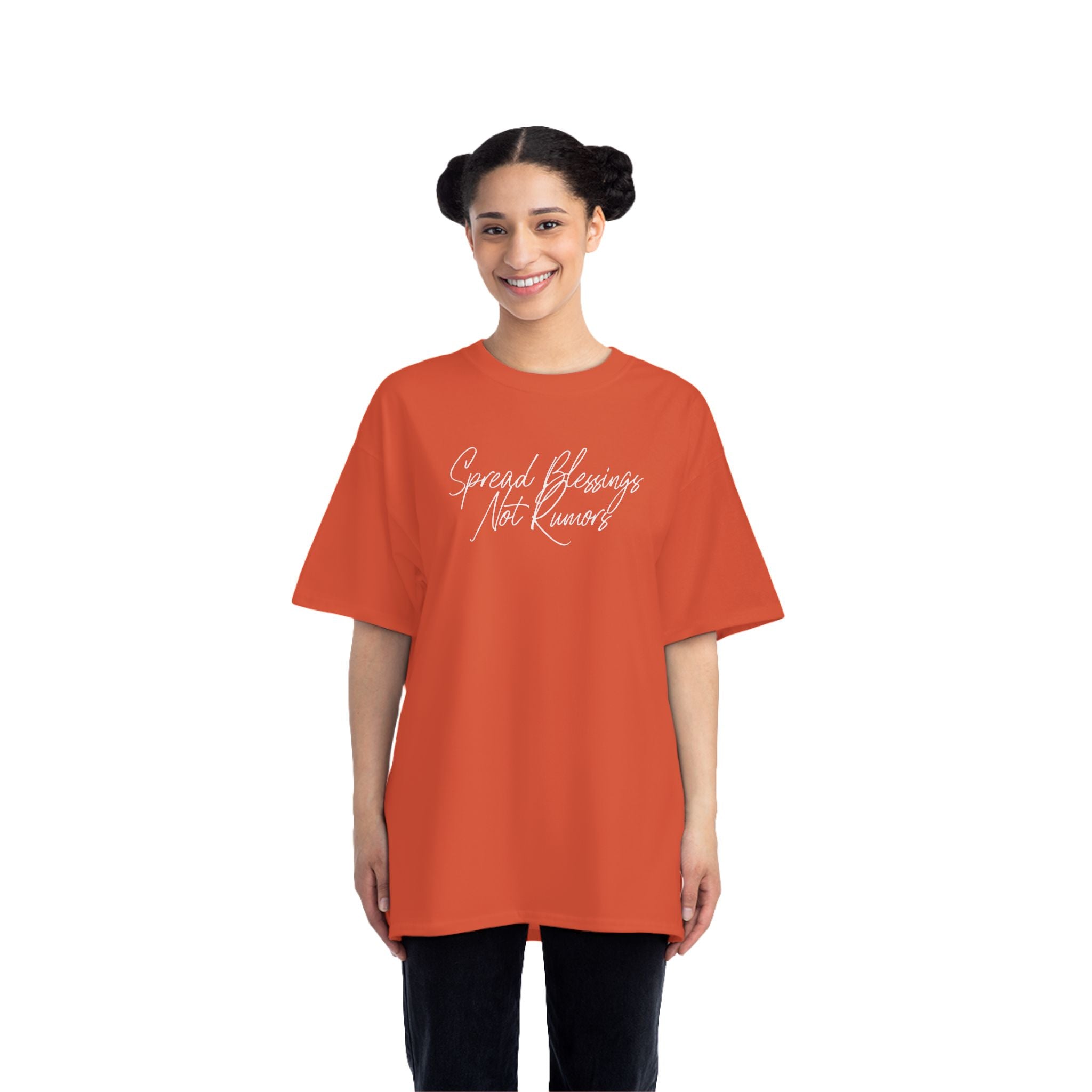 Spread Blessings Not Rumors - Script Tee