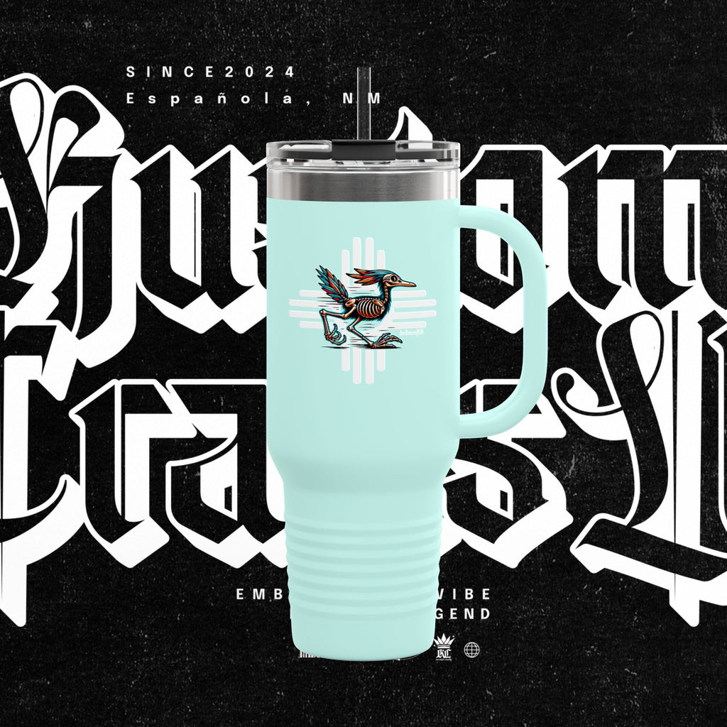 New Mexico Roadrunner - Insulated Travel Mug