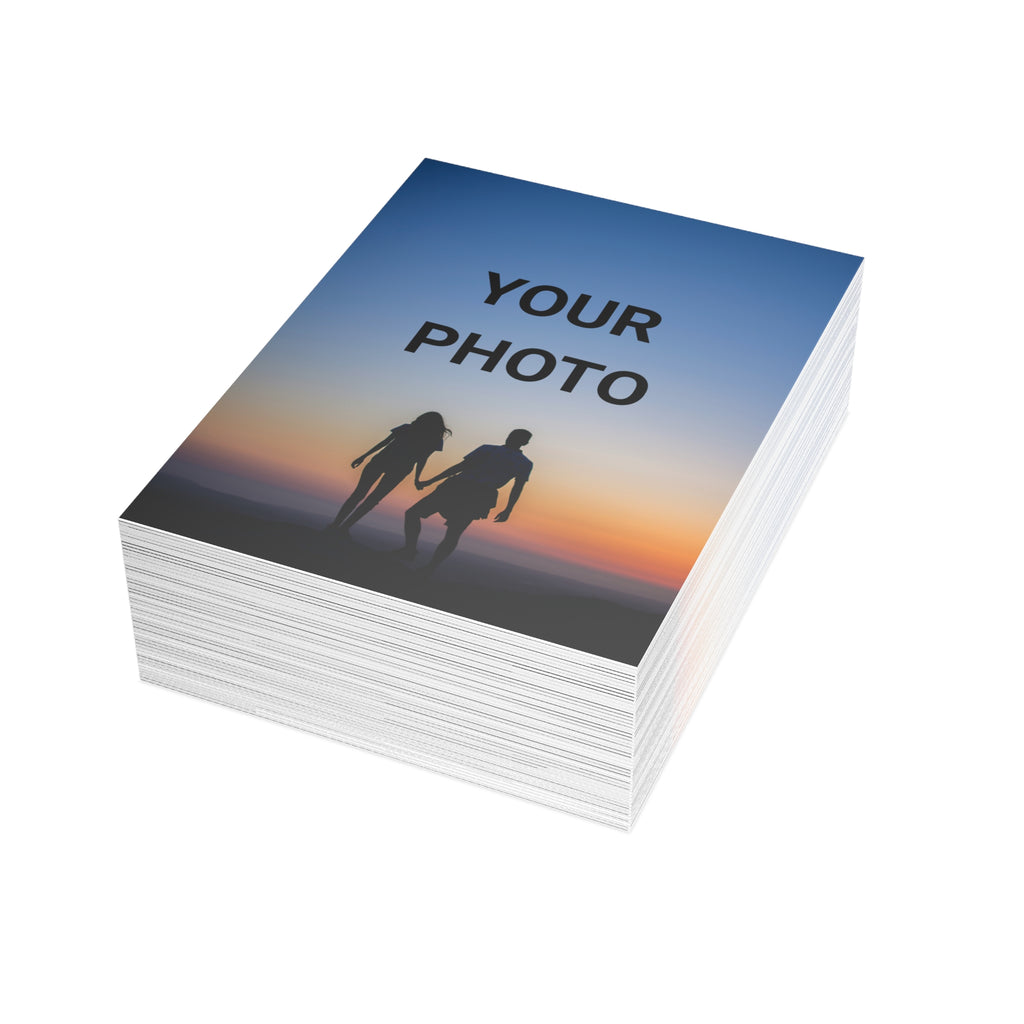 Personalized Post Cards & Invitations Set - Double-Side Decoration
