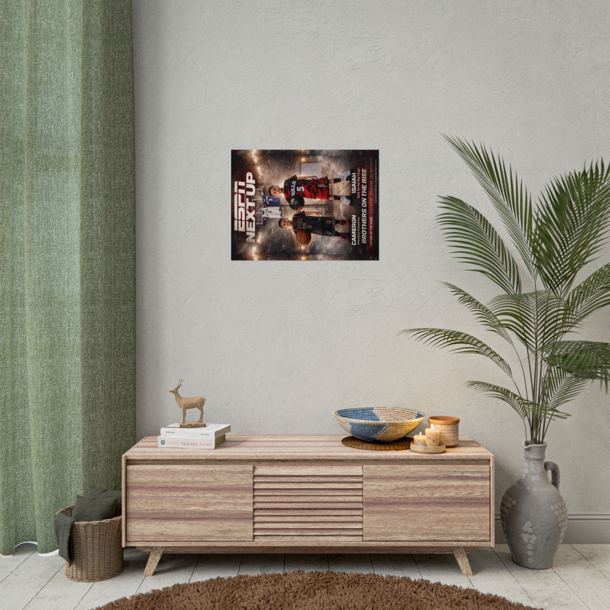 Chimyao Basketball (3) Rolled Poster — Sports Wall Art for Fans