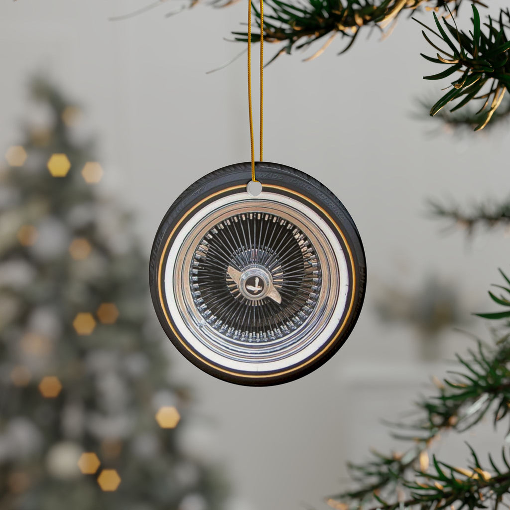 White Wall - Ceramic Ornament