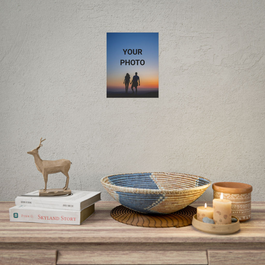 Custom Photo Poster — Rolled Print for Wall Art, Personalized Image