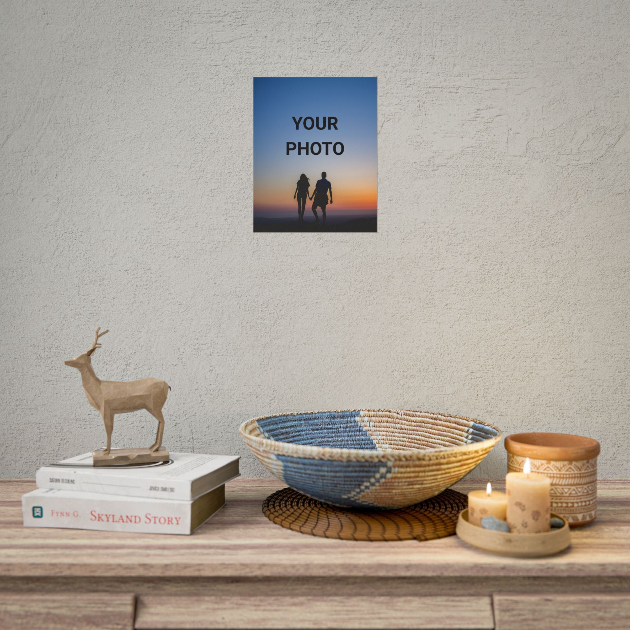 Custom Photo Poster — Rolled Print for Wall Art, Personalized Image
