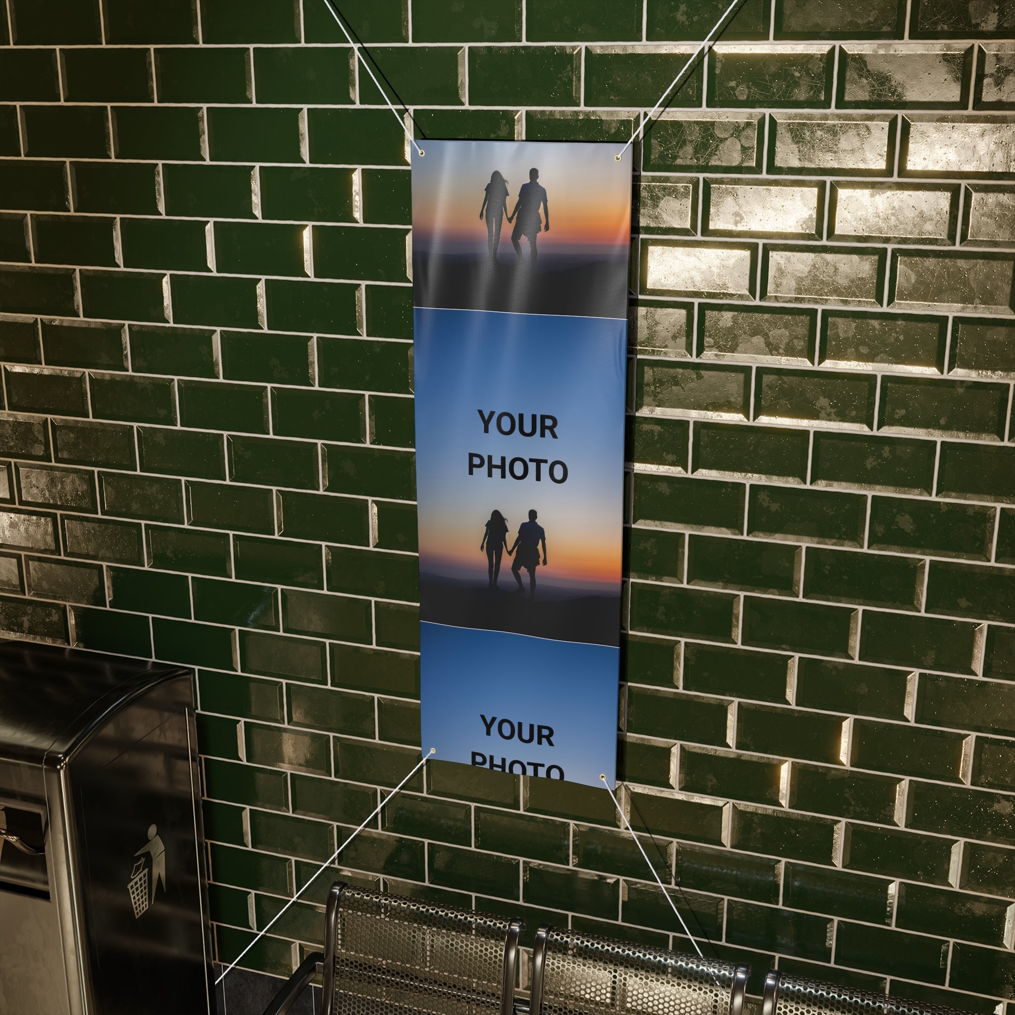 Custom Matte Banner — Personalized Outdoor/Indoor Vinyl Sign